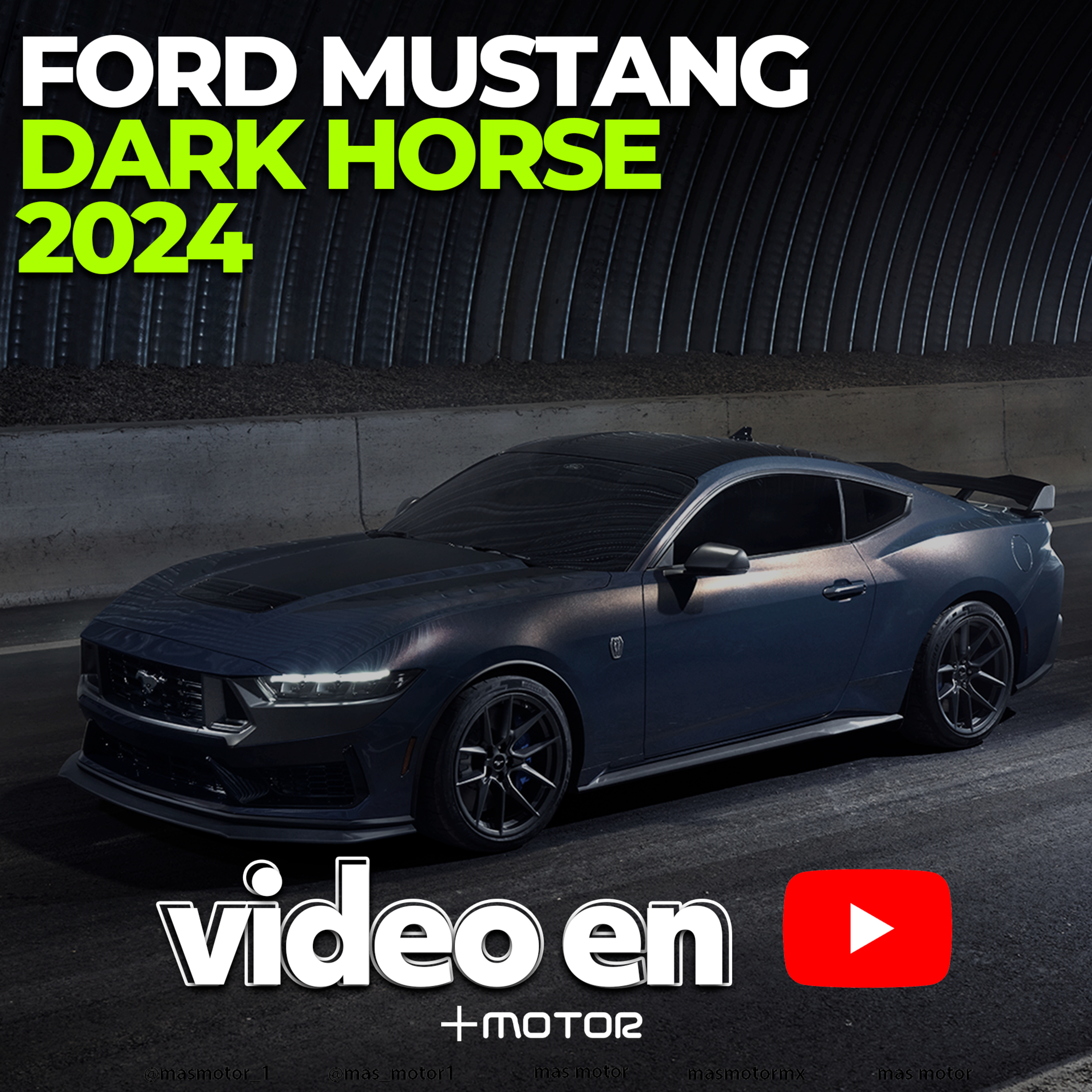 Ford Mustang 2024 Dark Horse | La séptima generación ha llegado episode artwork