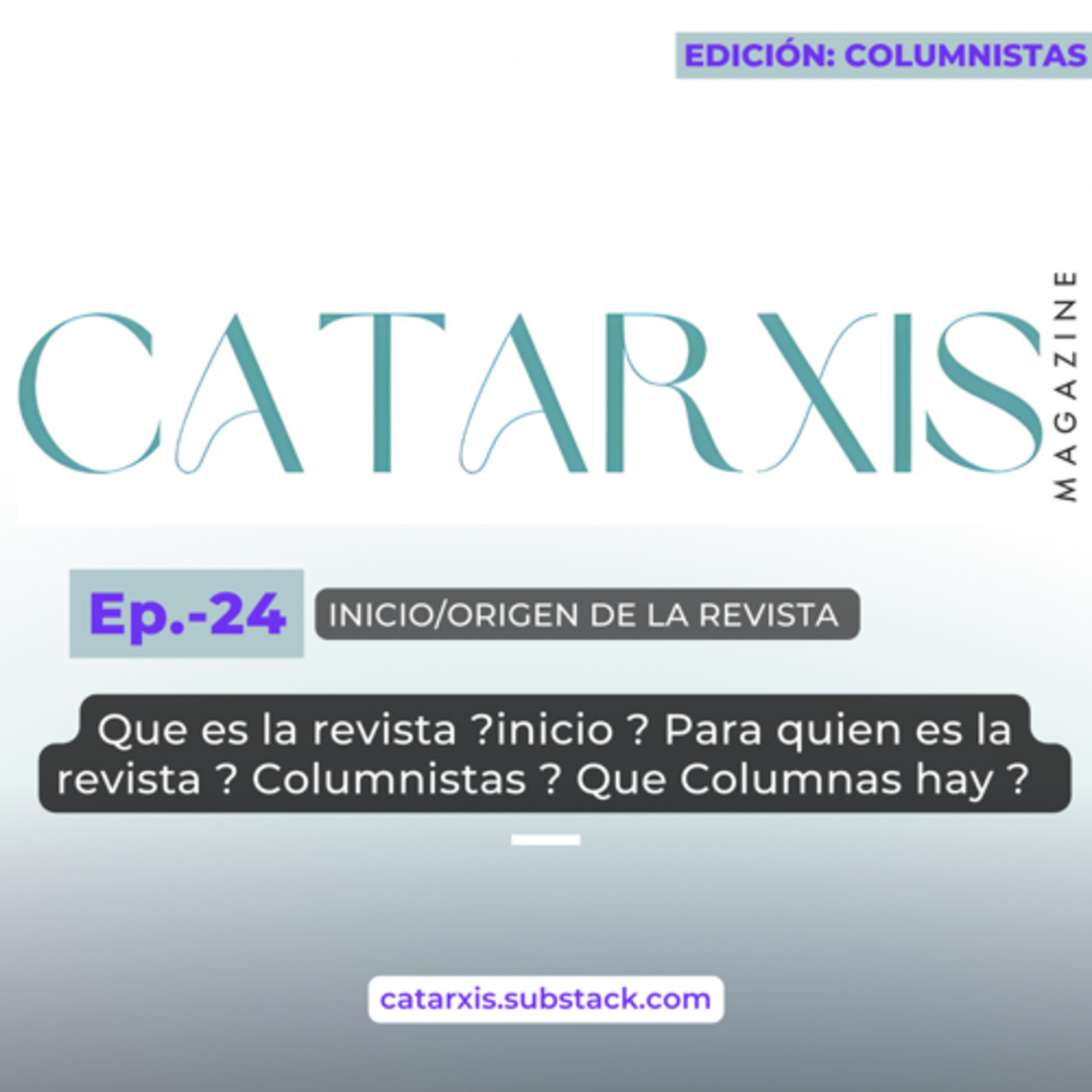 Portada de Catarxis
