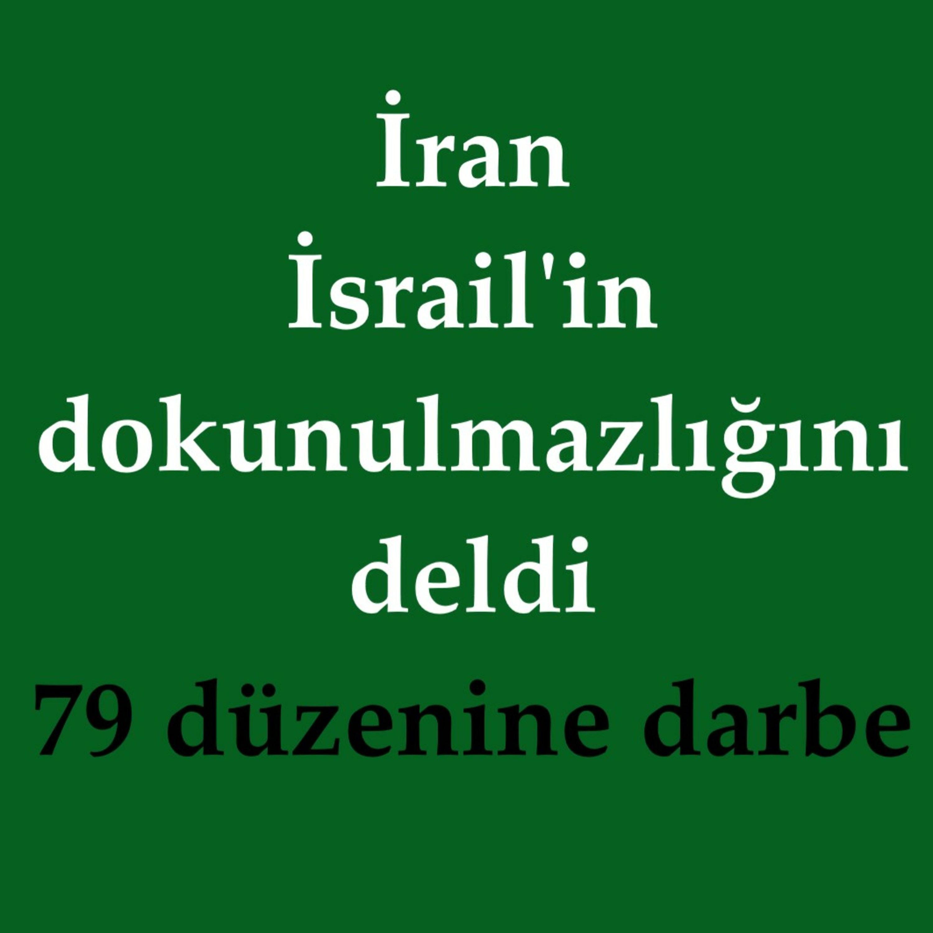 İran, İsrail'in dokunulmazlığını deldi: 79 düzenine darbe episode artwork