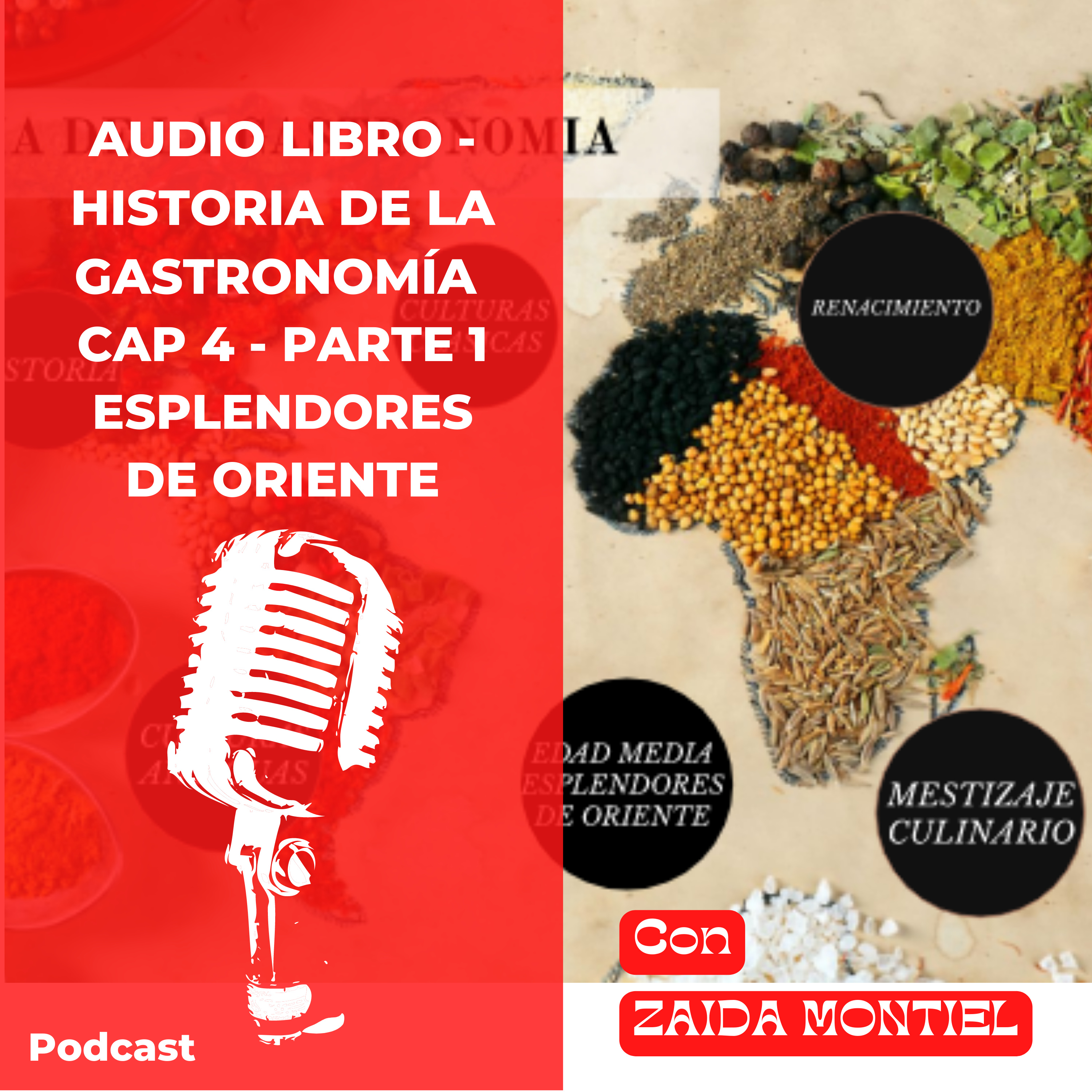 Historia de la gastronomía Cap 4 parte 1- Edad Media: esplendores de Oriente episode artwork