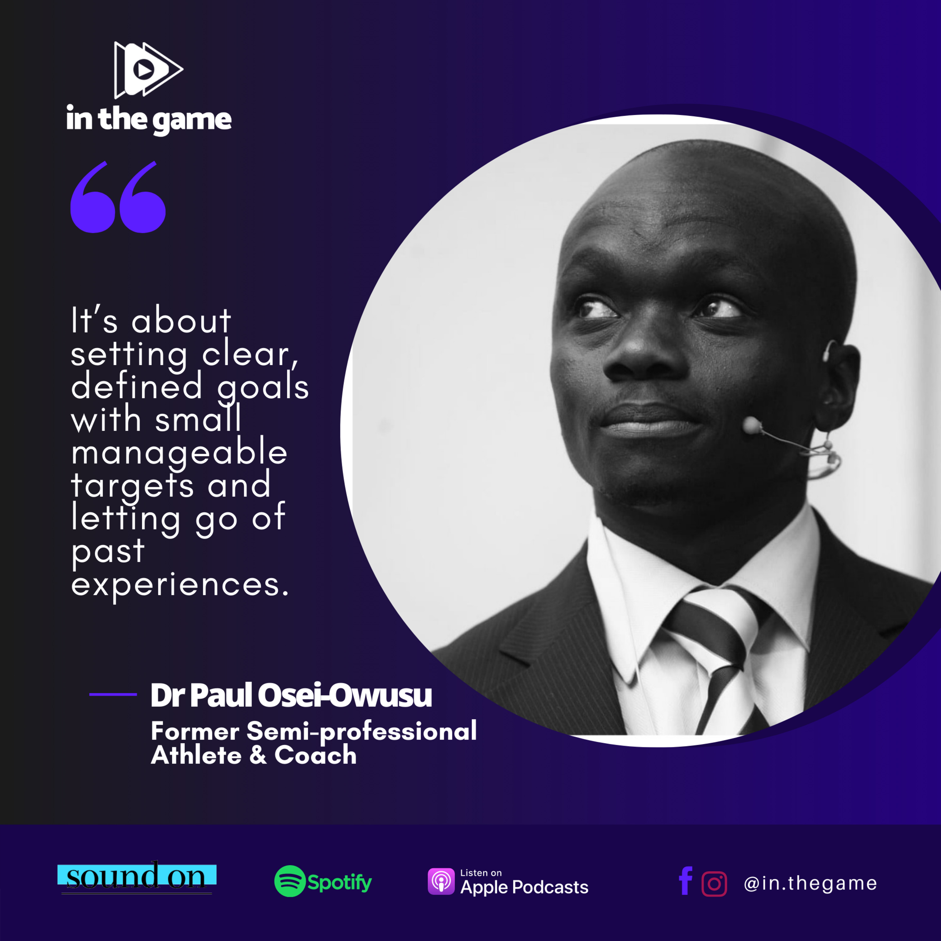 Paul Osei-Owusu - Former Semi-professional Athlete & Coach episode artwork