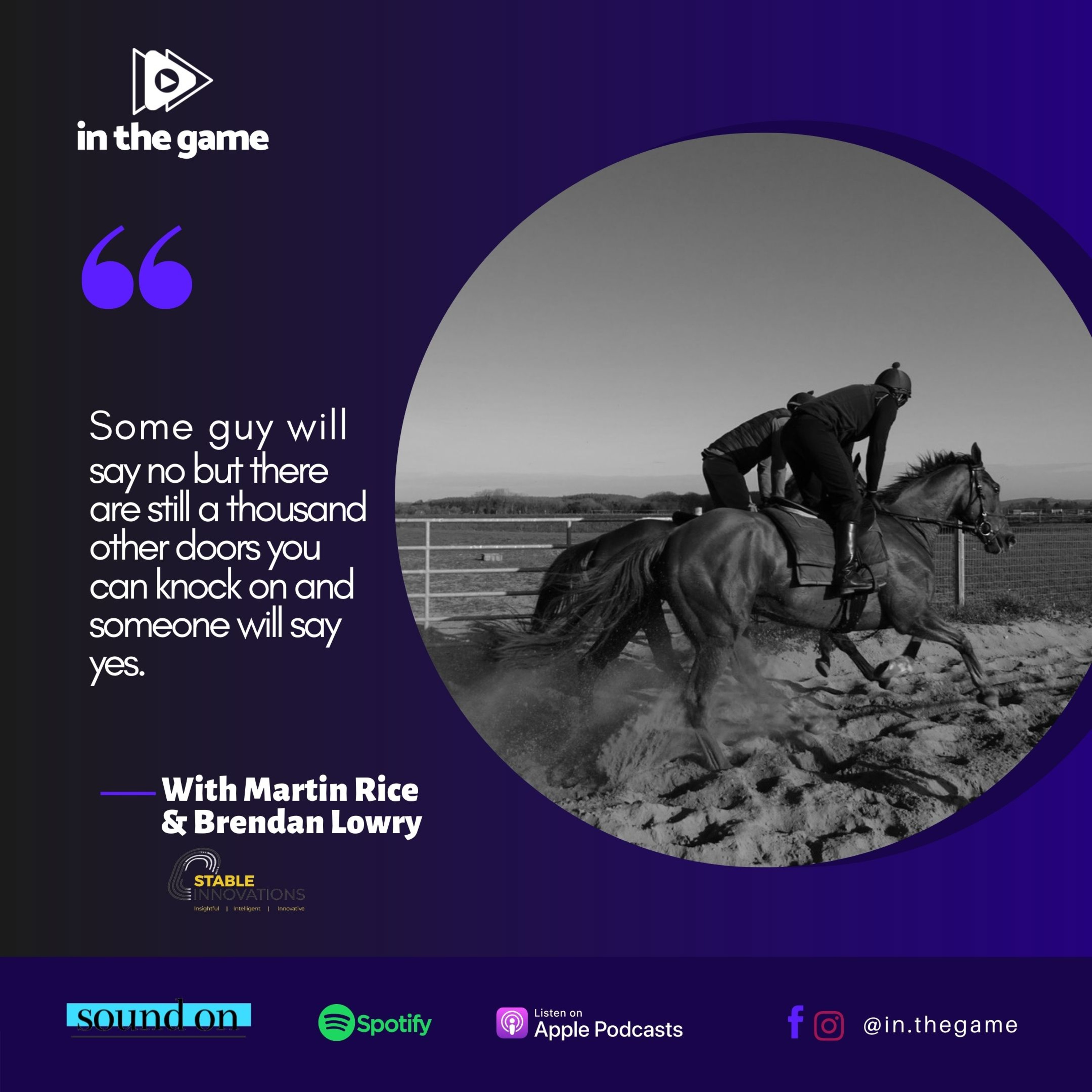Stable Innovations With Martin Rice and Brendan Lowry