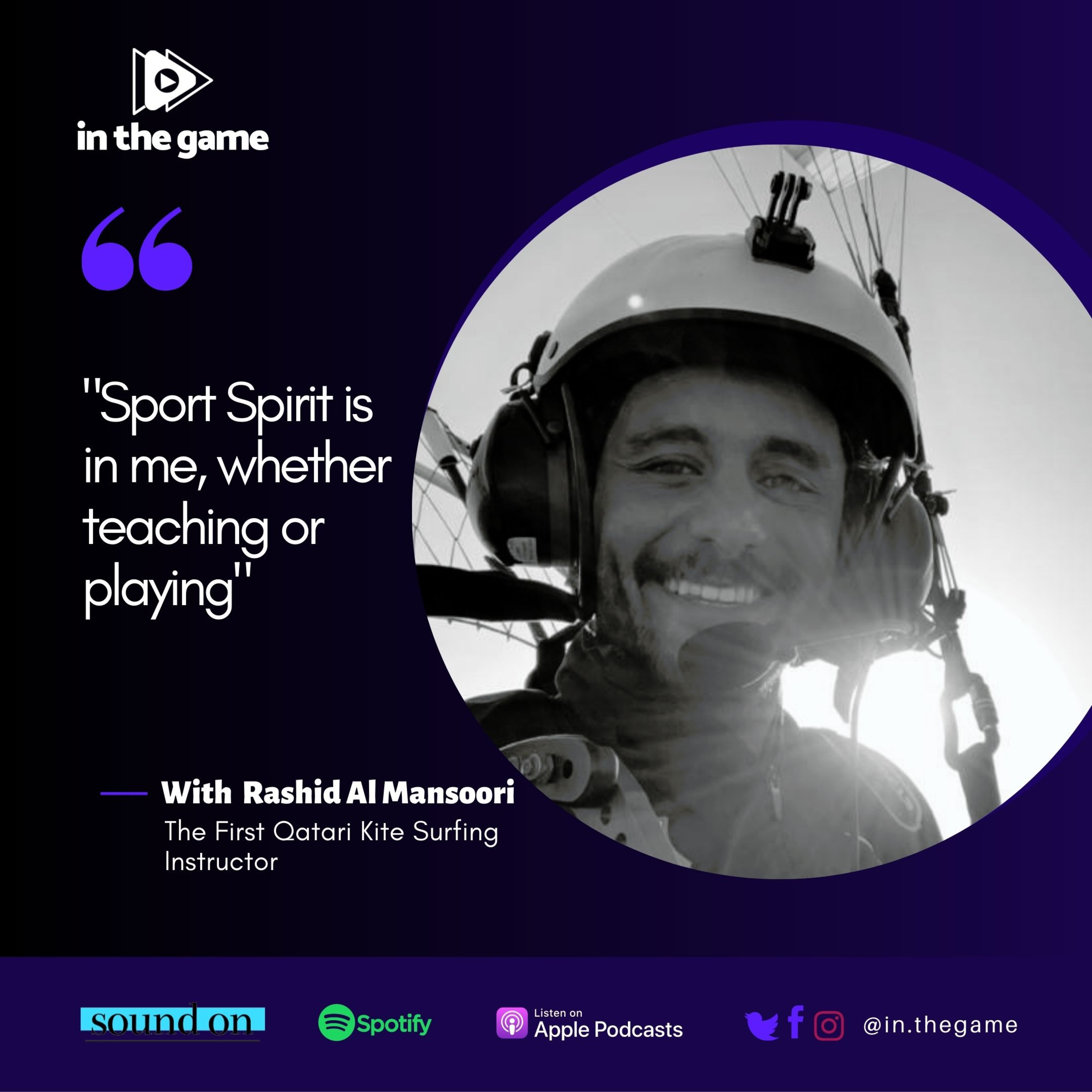 Rashid Al Mansoori - The First Qatari Kite Surfing Instructor