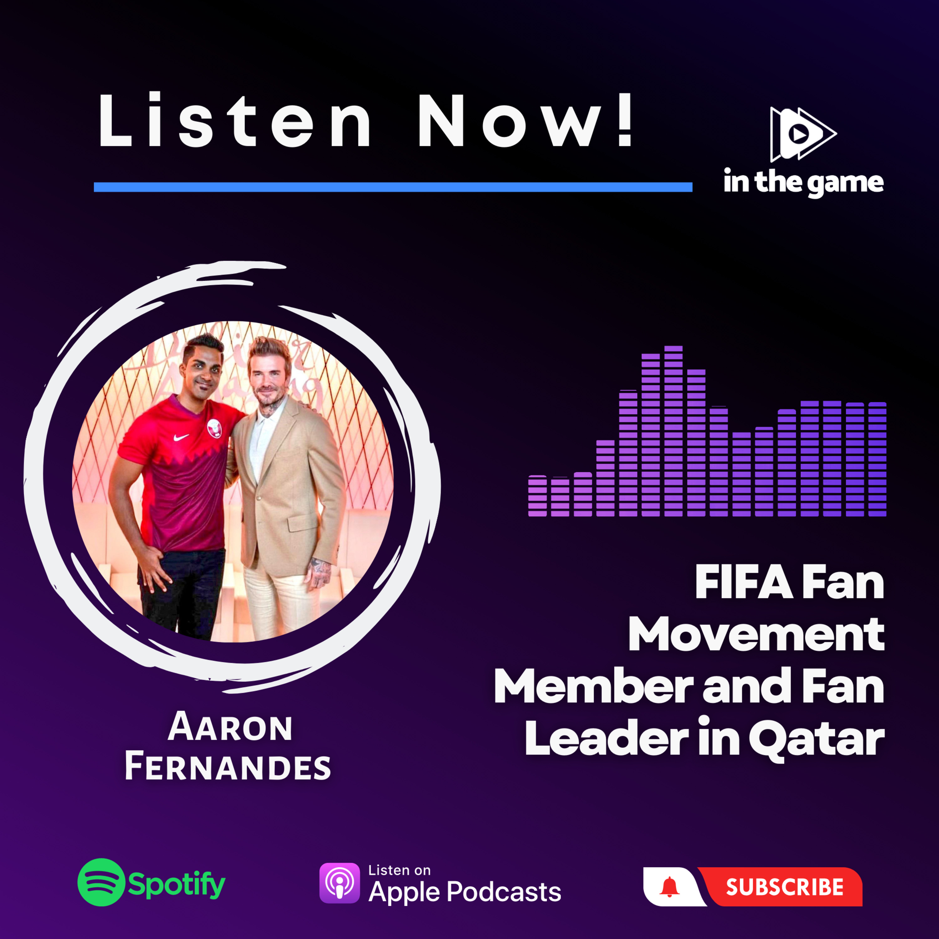 FIFA Fan Movement Member and The Fan Leader in Qatar