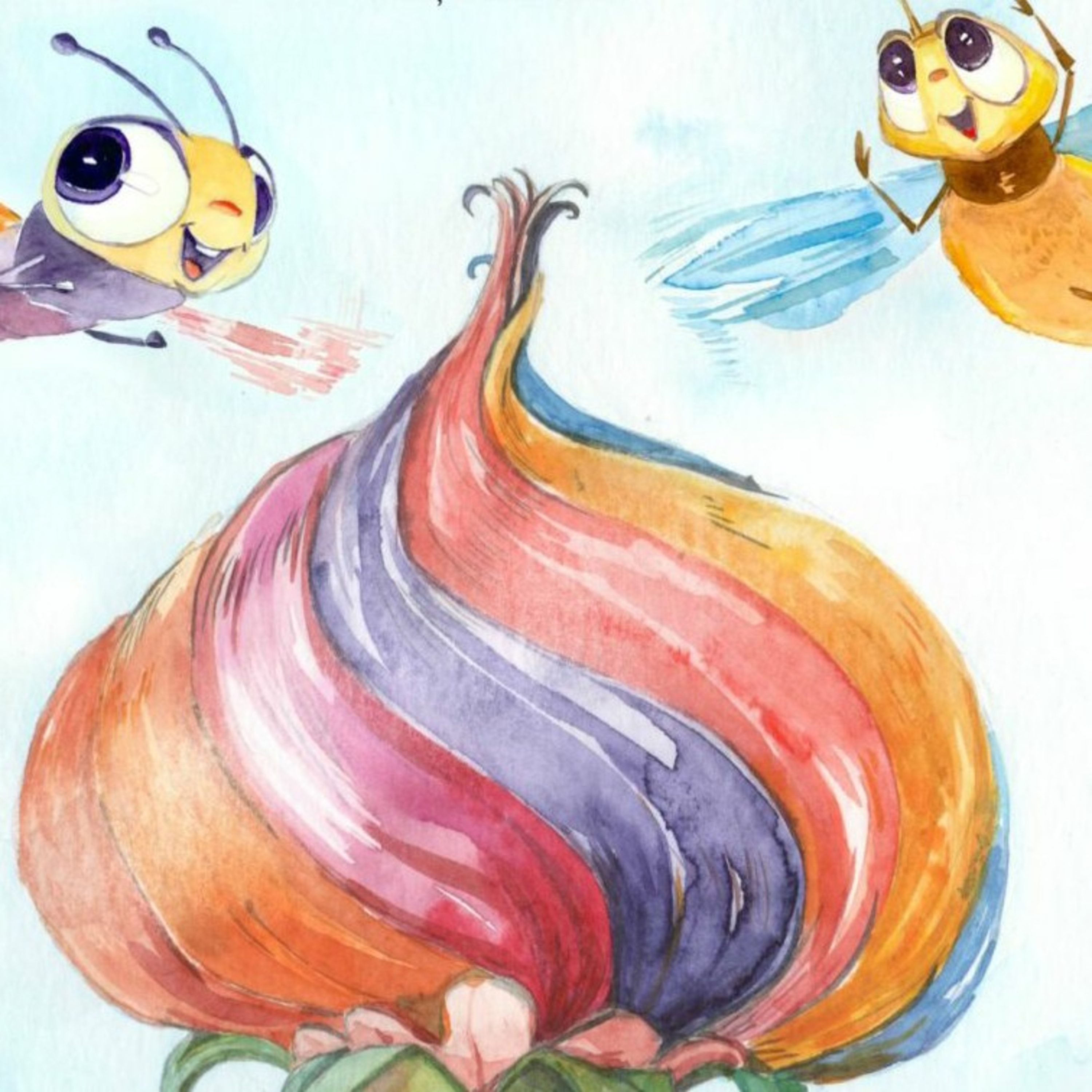 Ploaia curcubeu, partea I, de Andreea Iatagan, ilustratii de Ionut Robert Olaru episode artwork