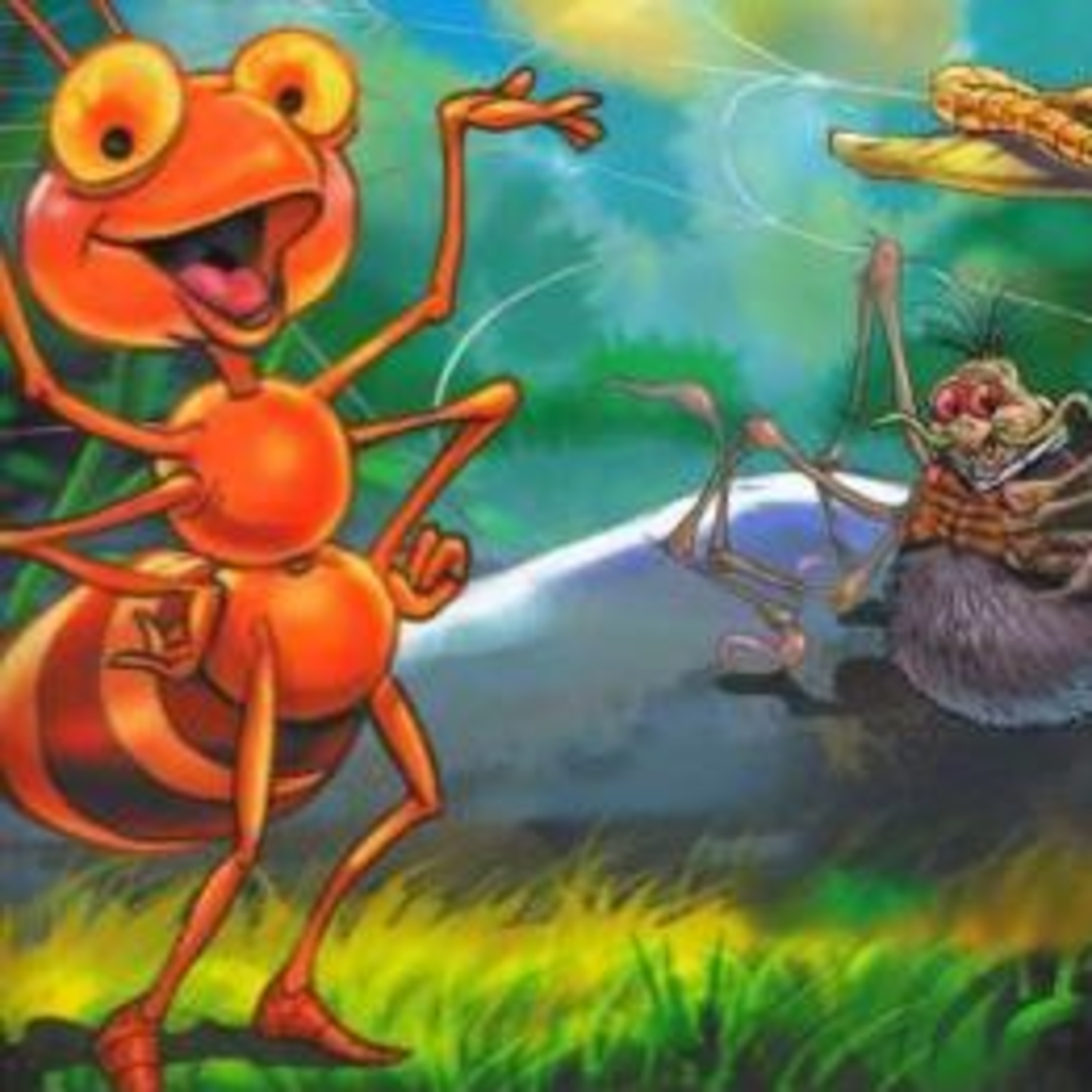 Furnicuta Intreaba-Tot, partea a III -a: Furnicuta, greierele si licuriciul, de Rasa Dmuchovskiené  episode artwork