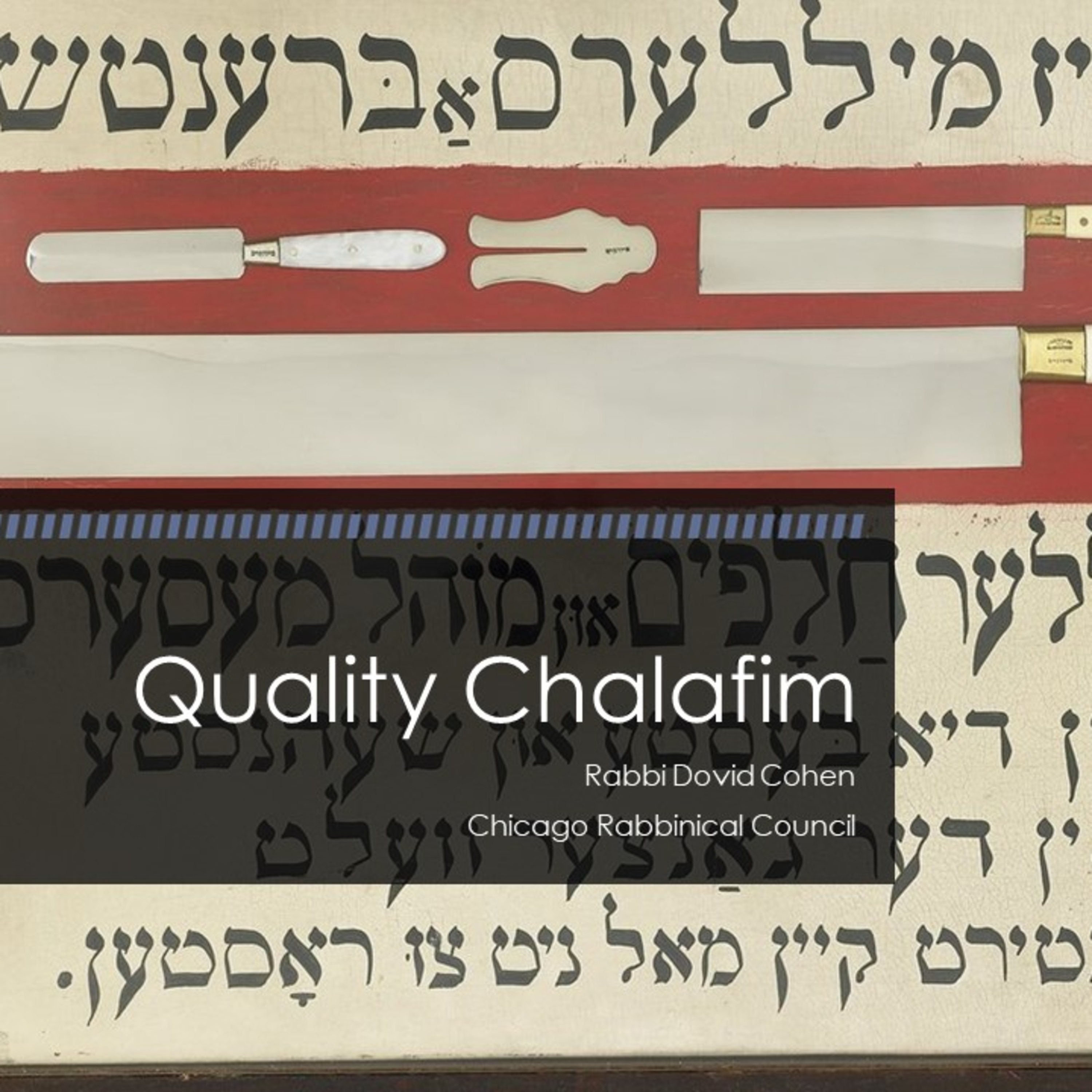 Quality Chalafim (Meat and Poultry 8 - Chalif A) episode artwork