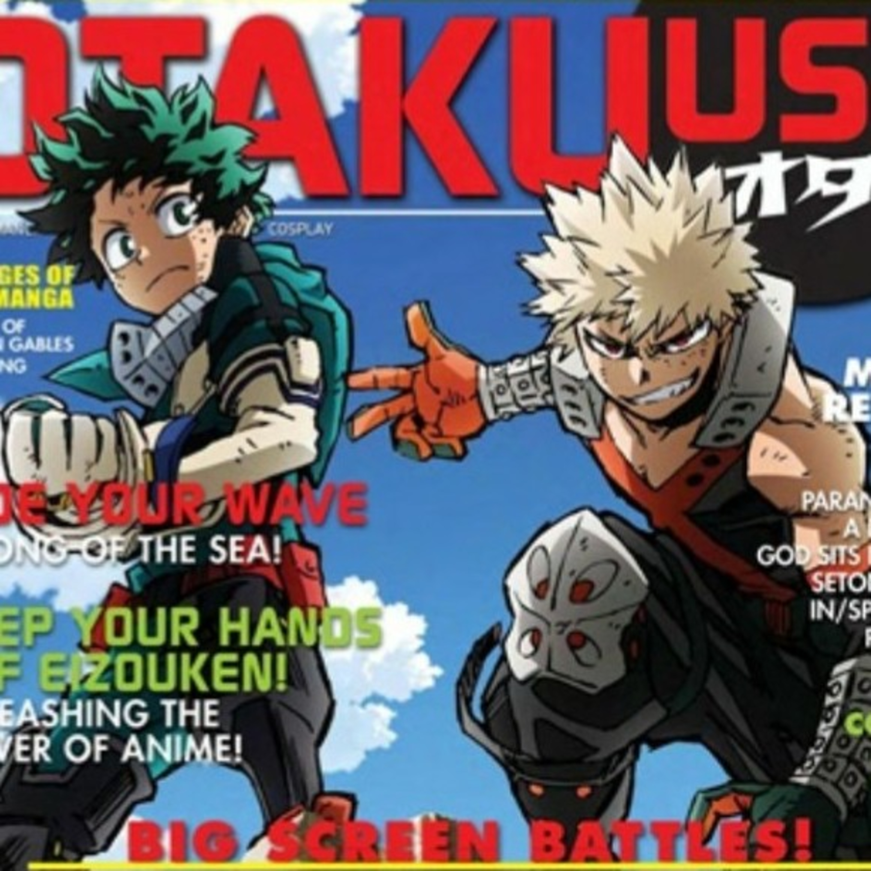 Magazine OtakuUSA June 2020 Delusional Otaku analise episode artwork