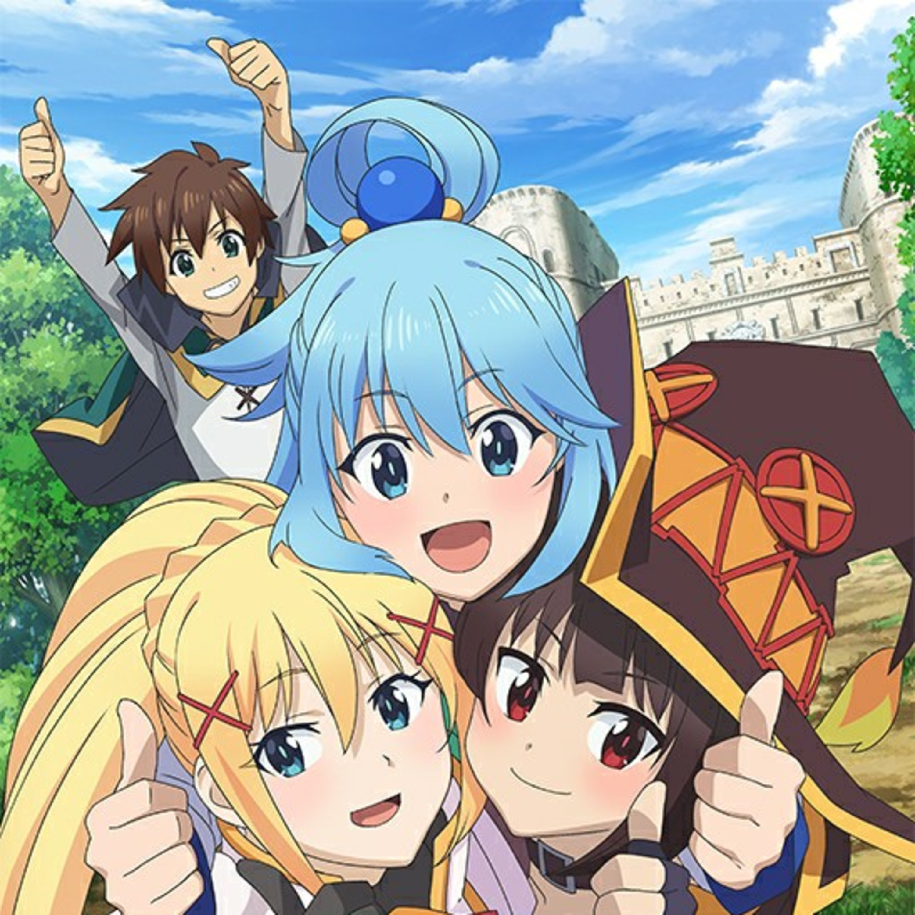 Konosuba anime episode artwork