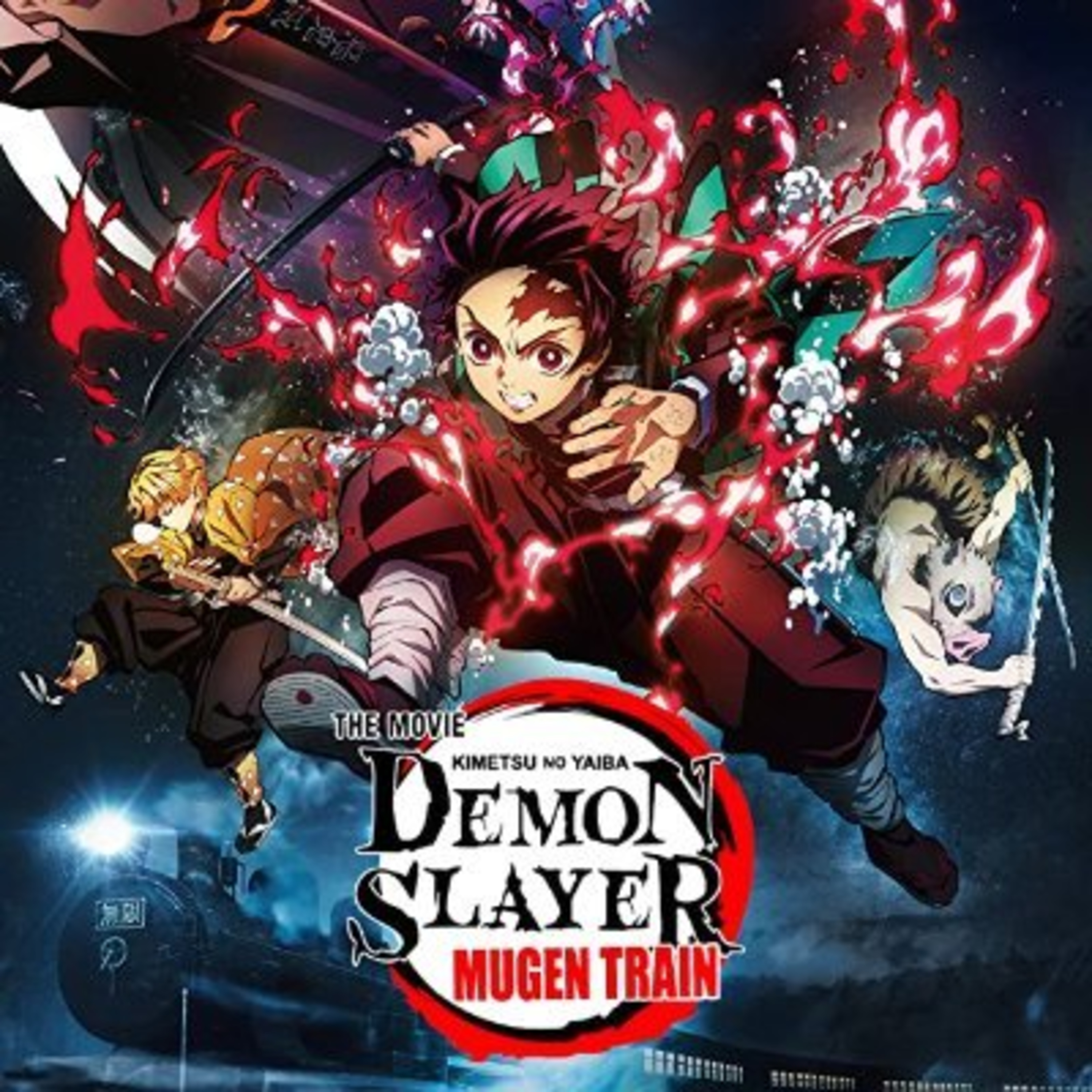 Demon Slayer movie Mugen Train review episode artwork