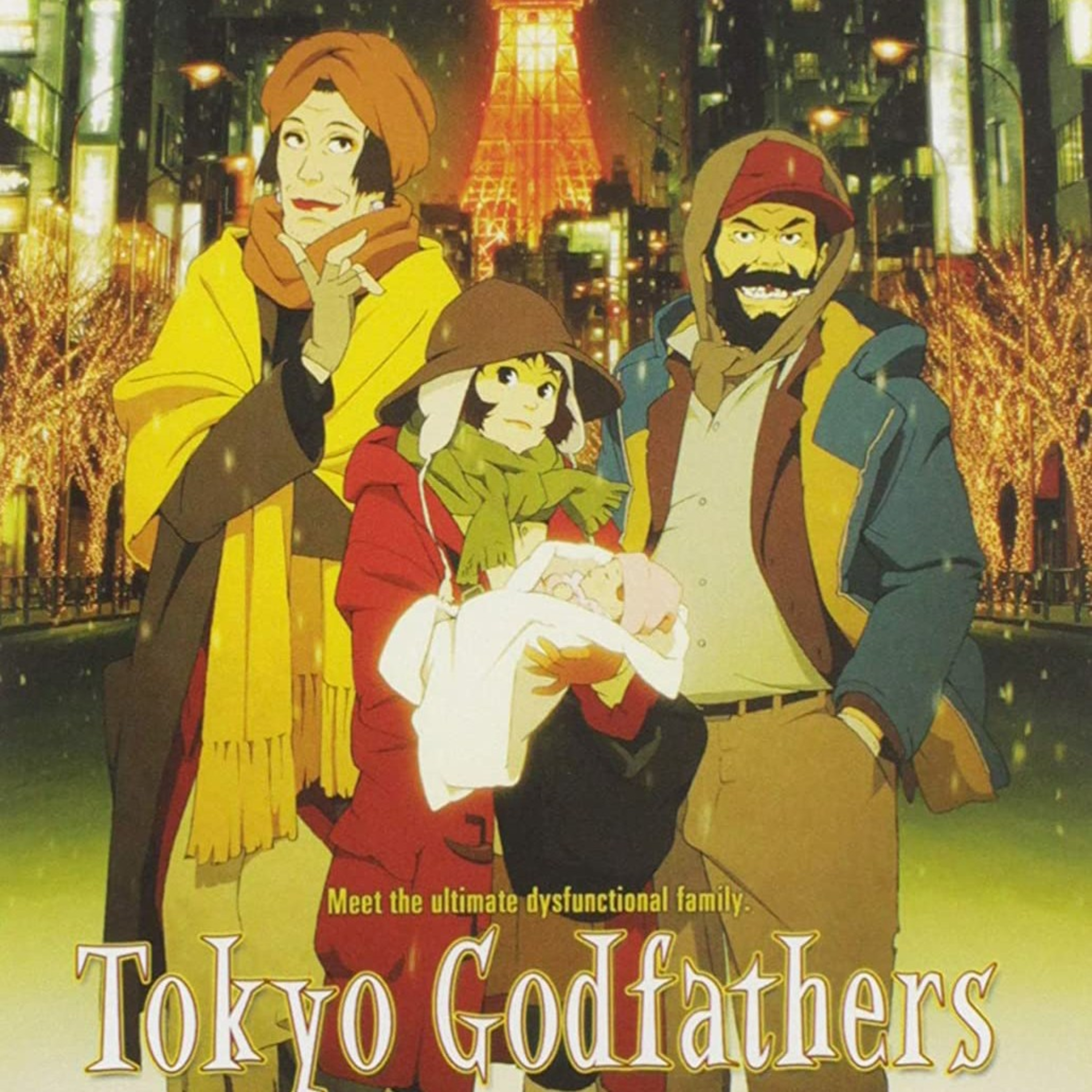 Tokyo Godfathers anime film  episode artwork