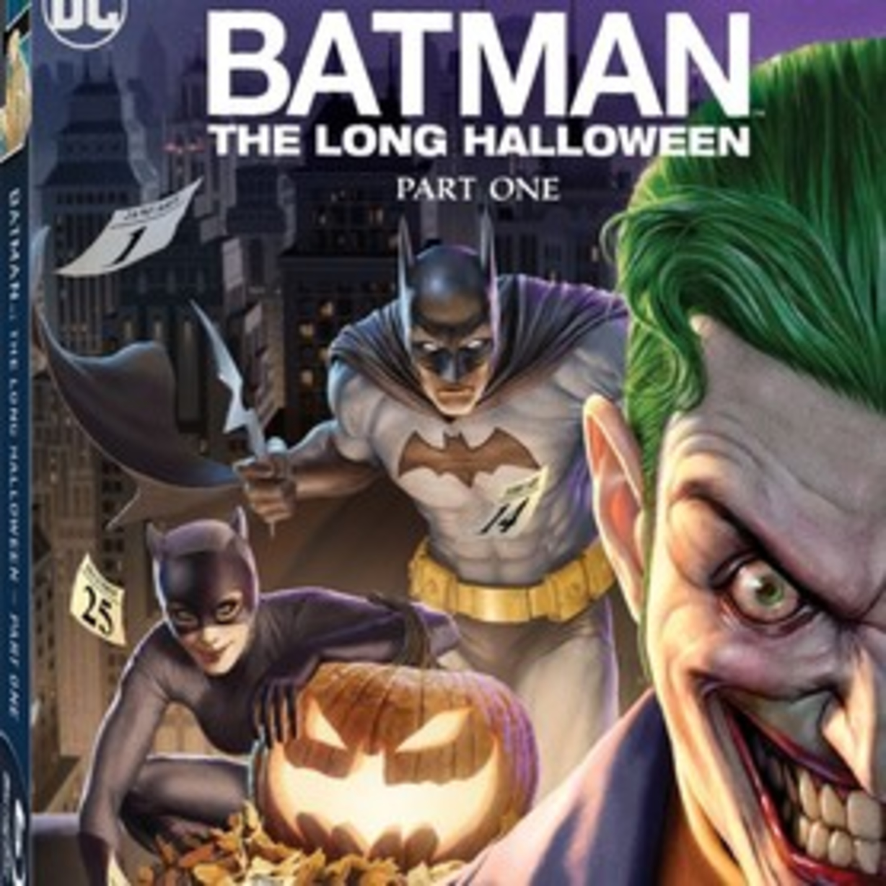 The long Halloween Batman animated movie  episode artwork