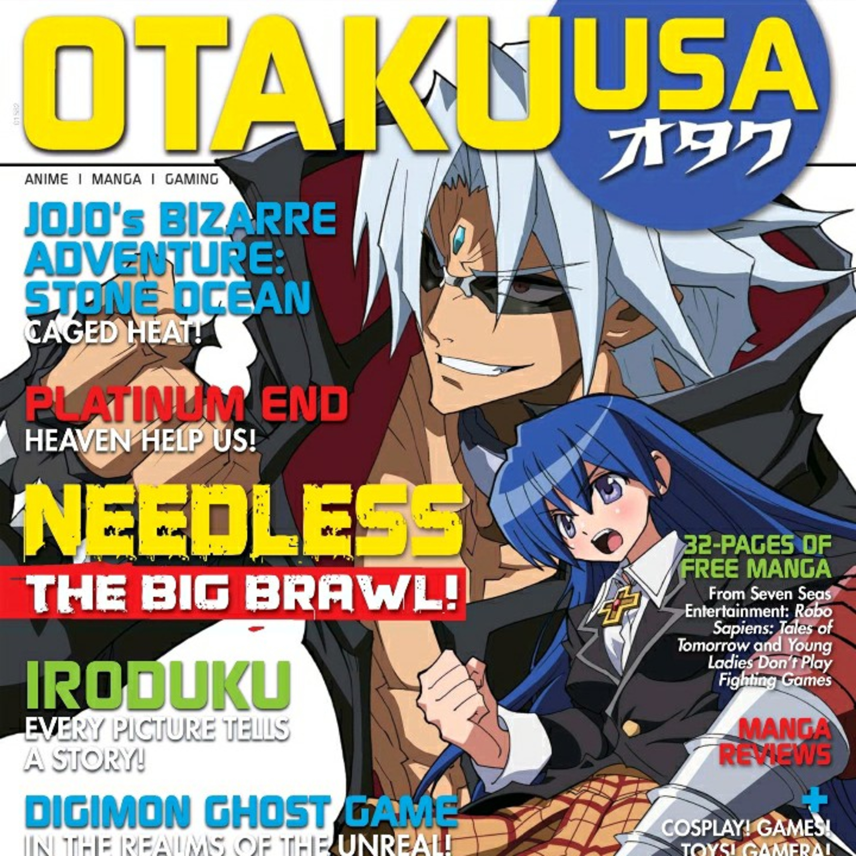 Otaku USA June 2022 anime and manga magazine  episode artwork