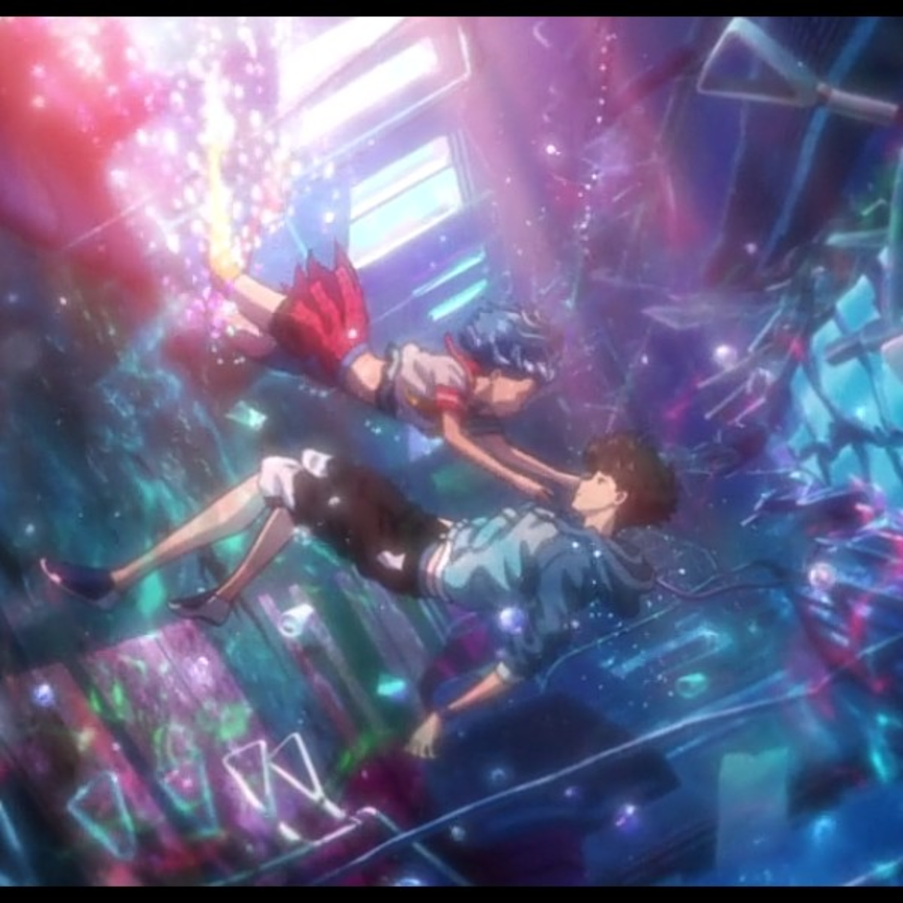 Bubble anime movie review Netflix  episode artwork