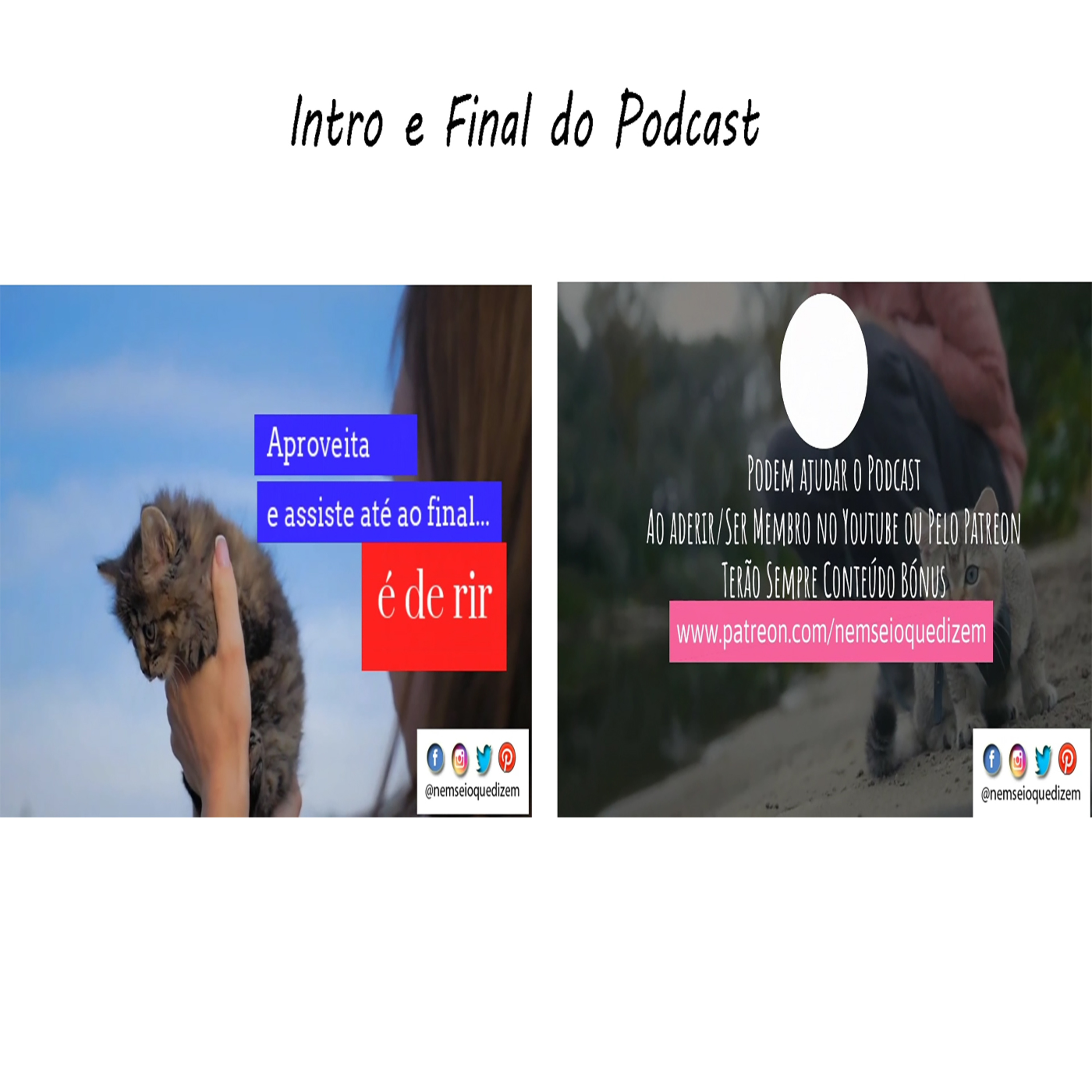 Intro e Final do Podcast - Episódio 316 episode artwork