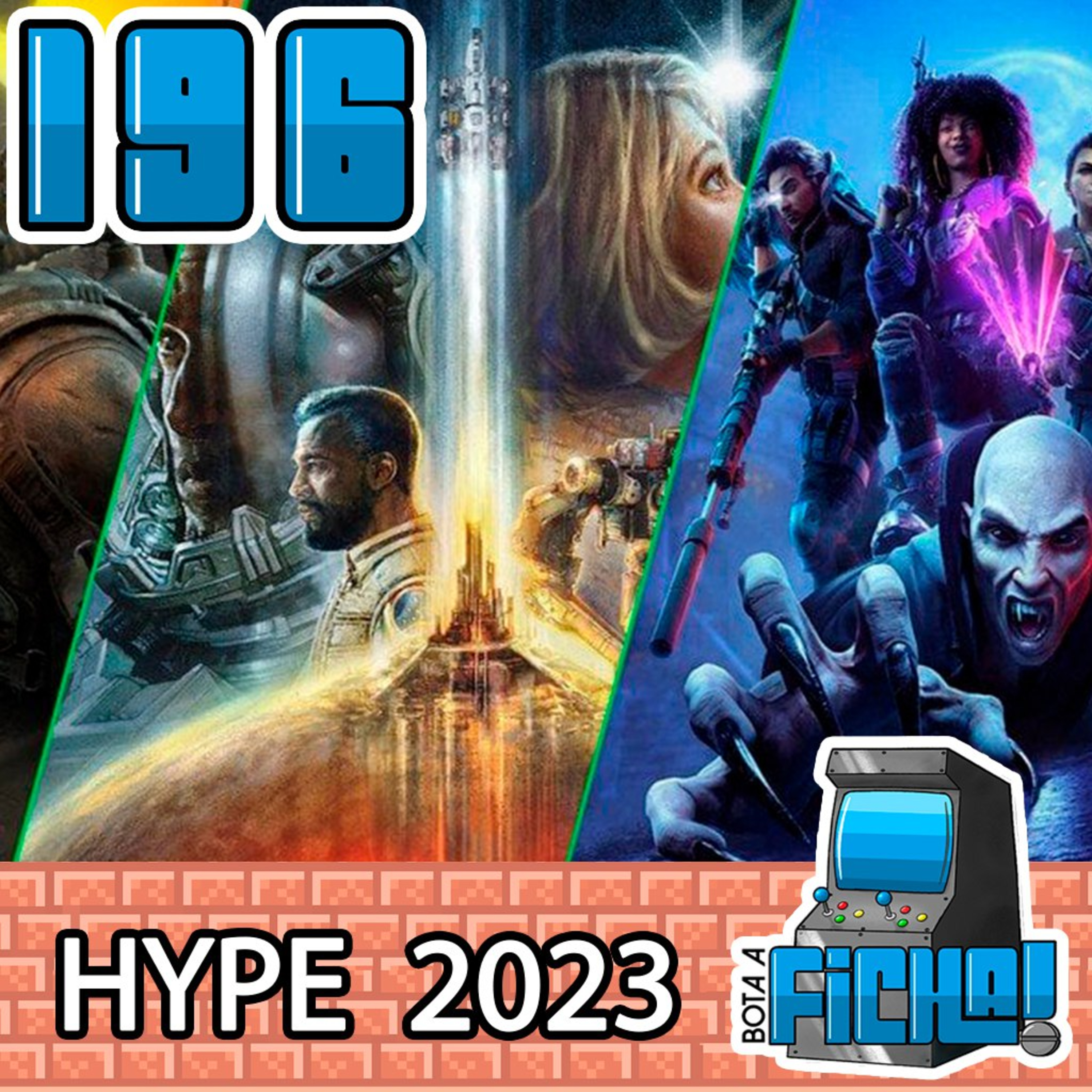 Bota a Ficha 196 - Hype Gamer 2023 episode artwork