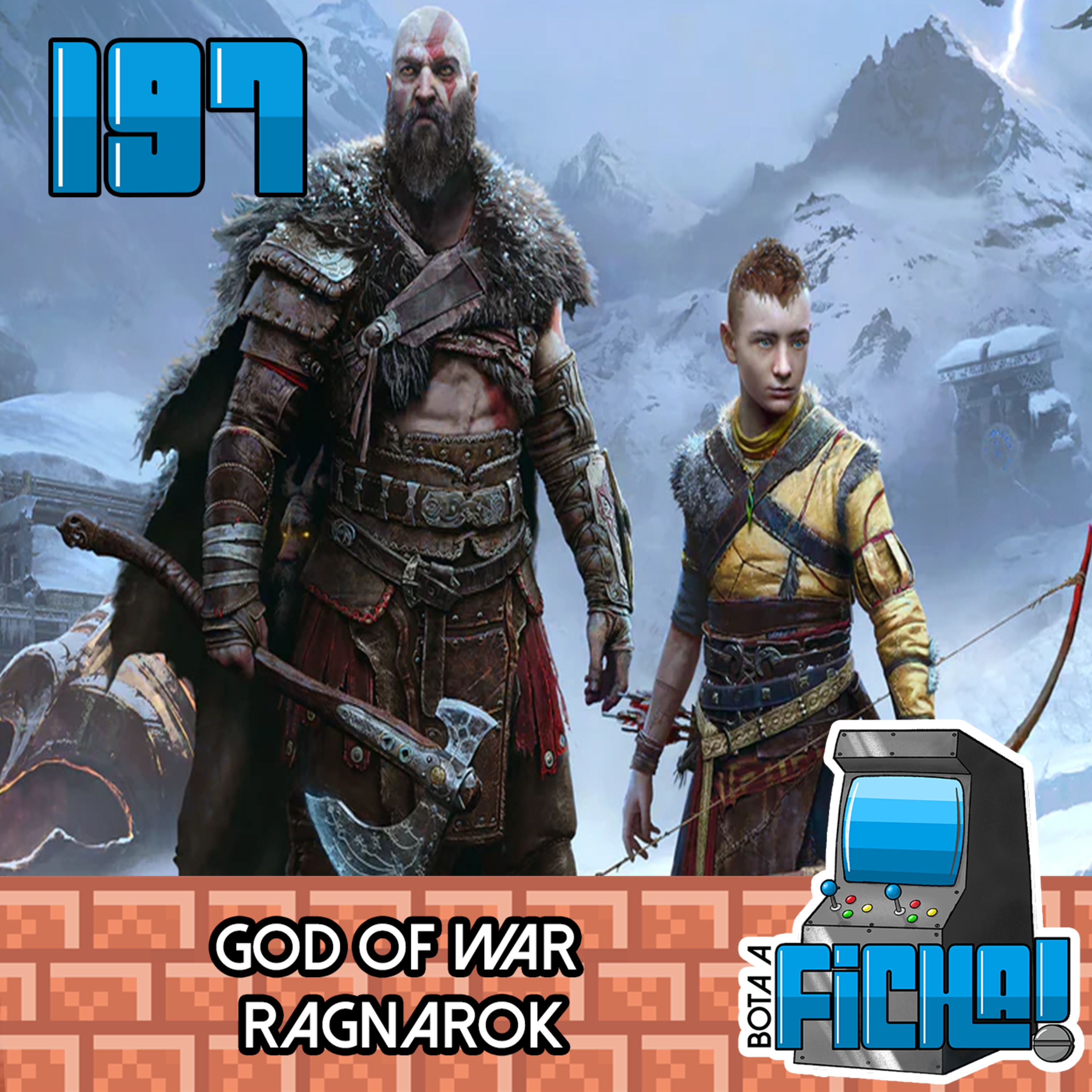 Bota a Ficha 197 – God of War Ragnarök episode artwork