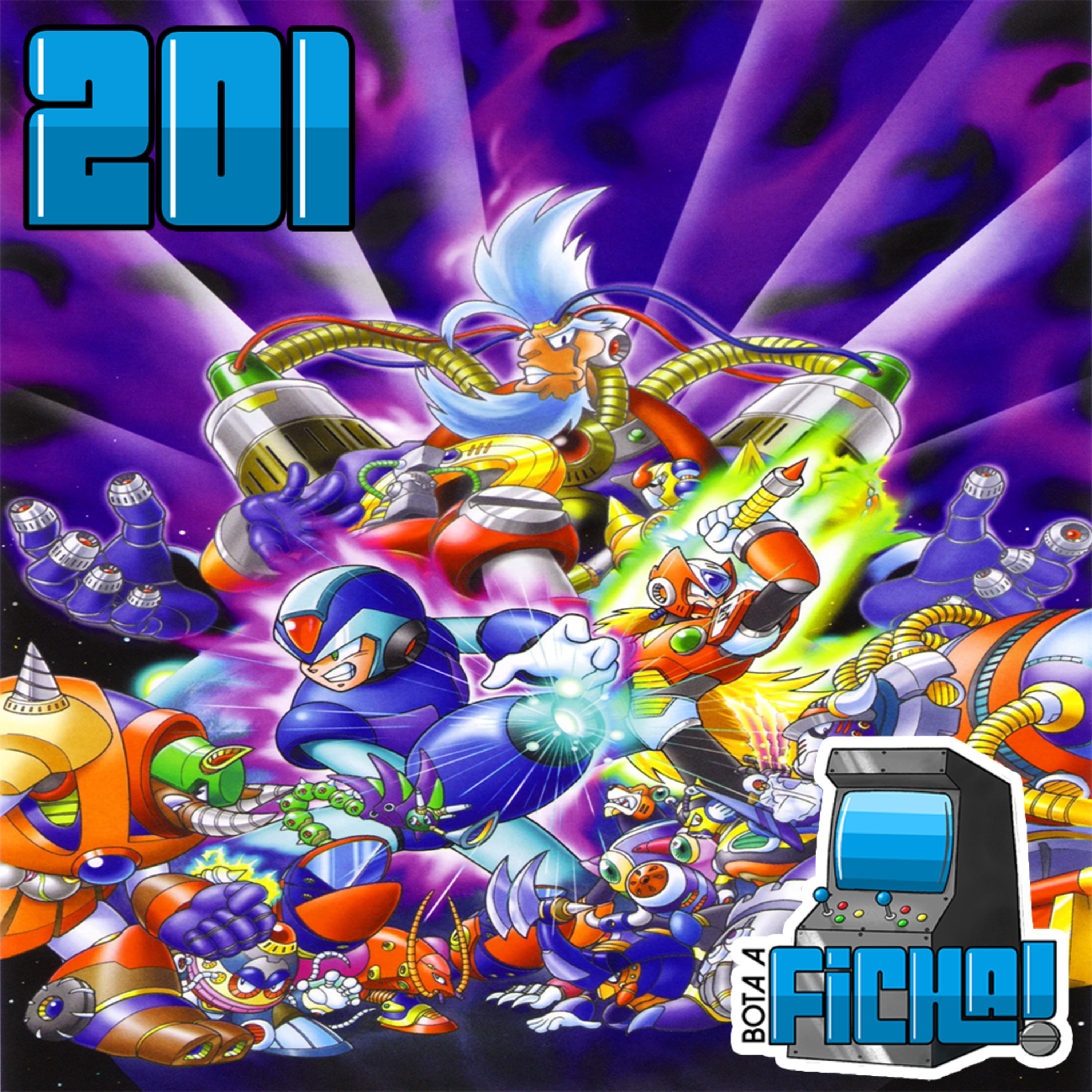 Bota a Ficha 201 - Megaman X3 episode artwork