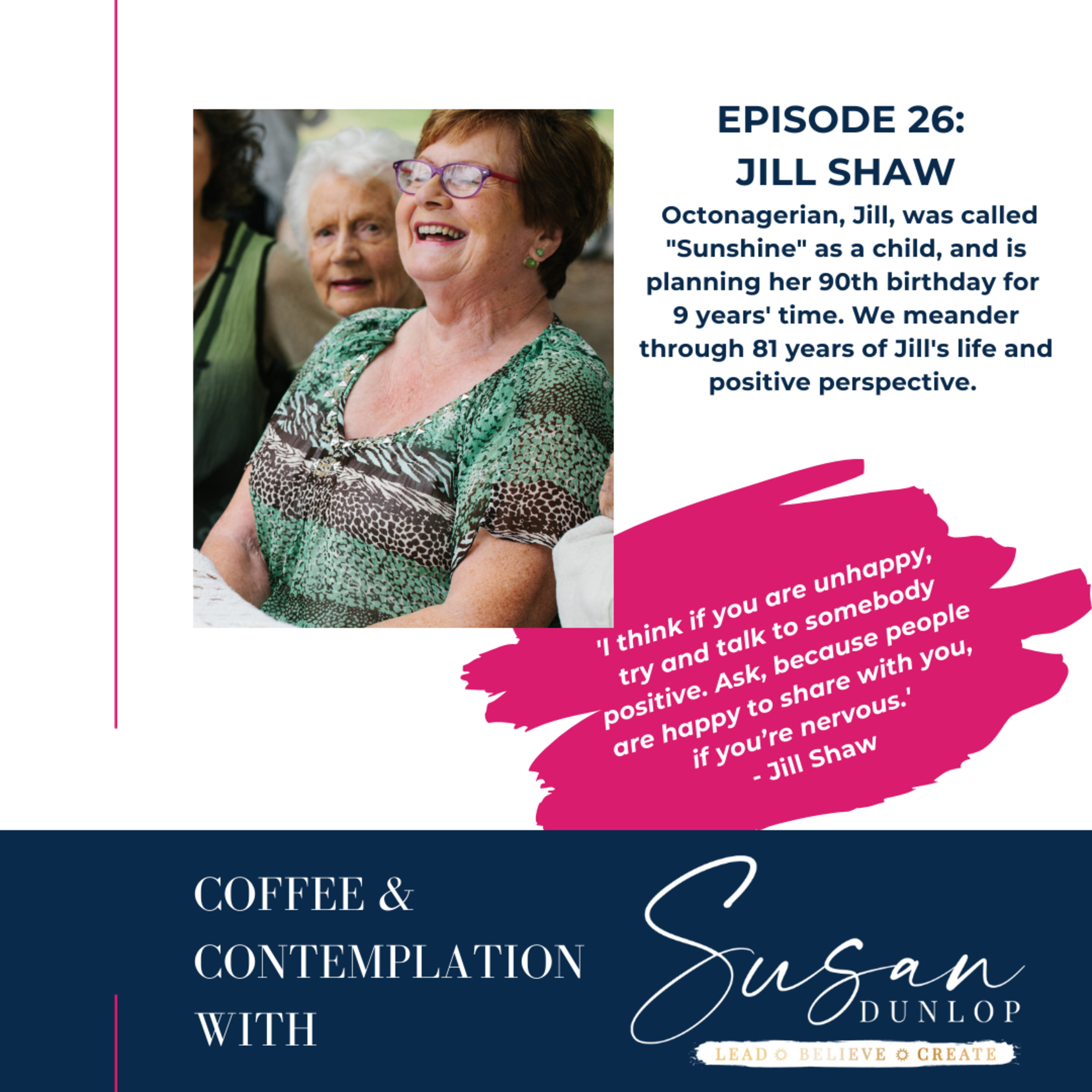 Coffee and Contemplation with Susan Dunlop