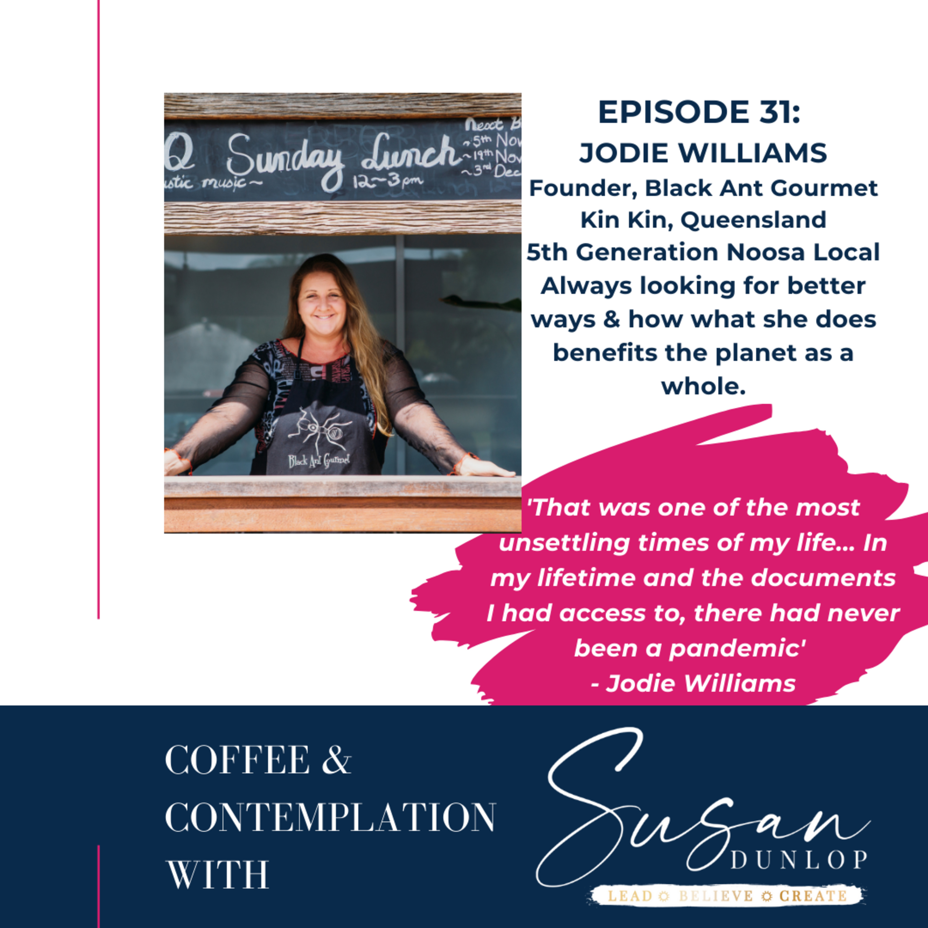 Coffee and Contemplation with Susan Dunlop