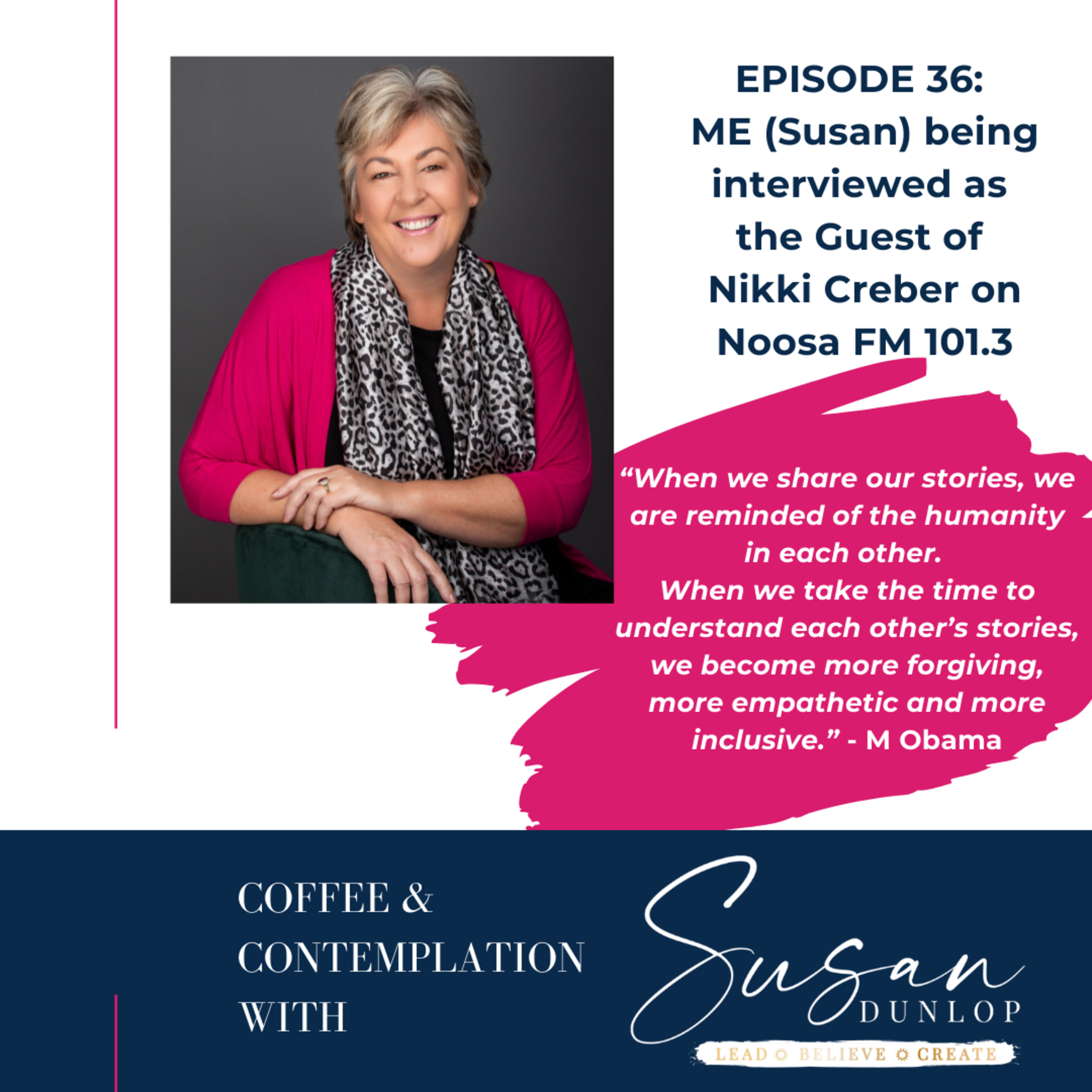 Coffee and Contemplation with Susan Dunlop