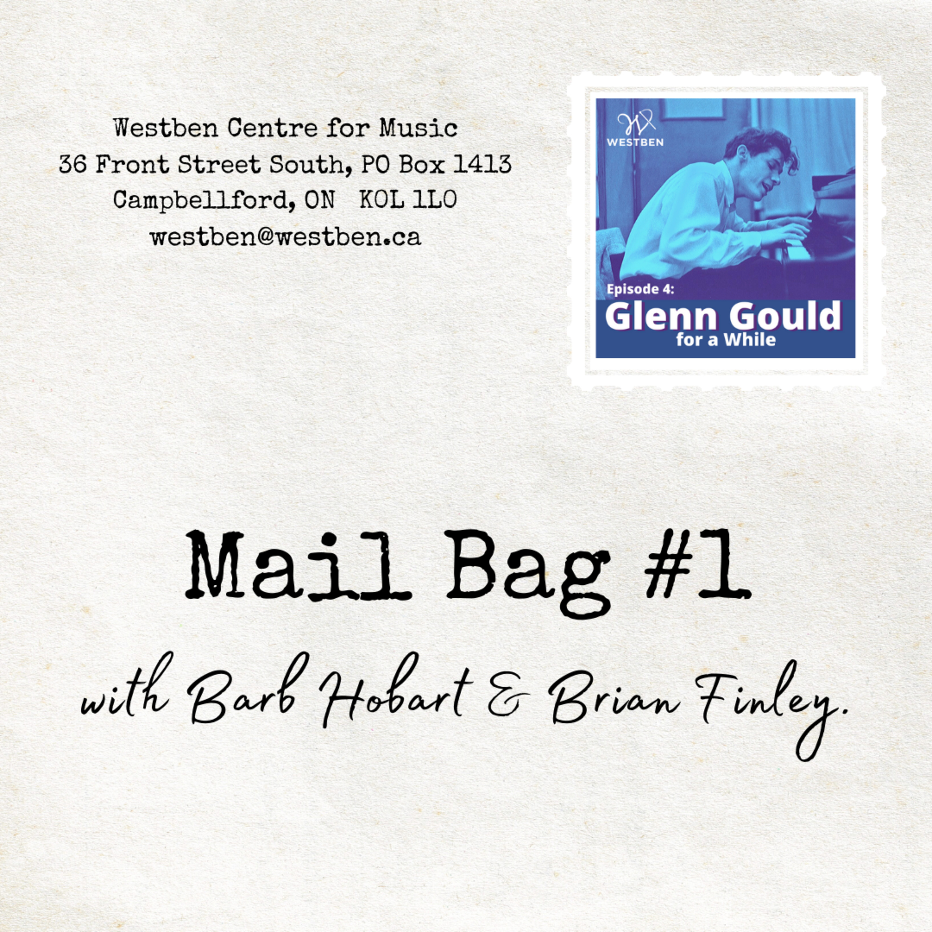 Music for a While with Brian Finley / Westben\'s Podcast