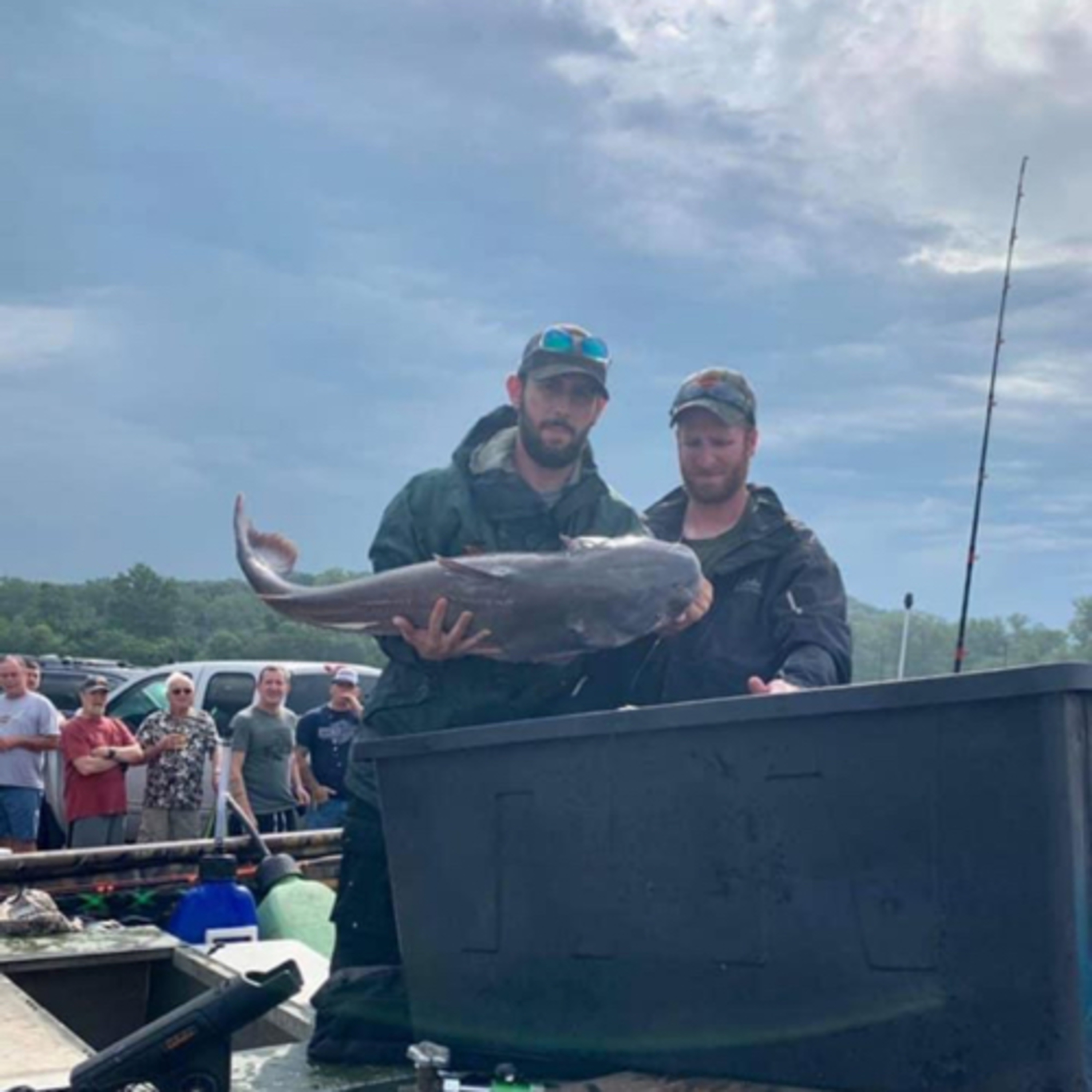 Live fishing the victory Chevrolet catfish classic