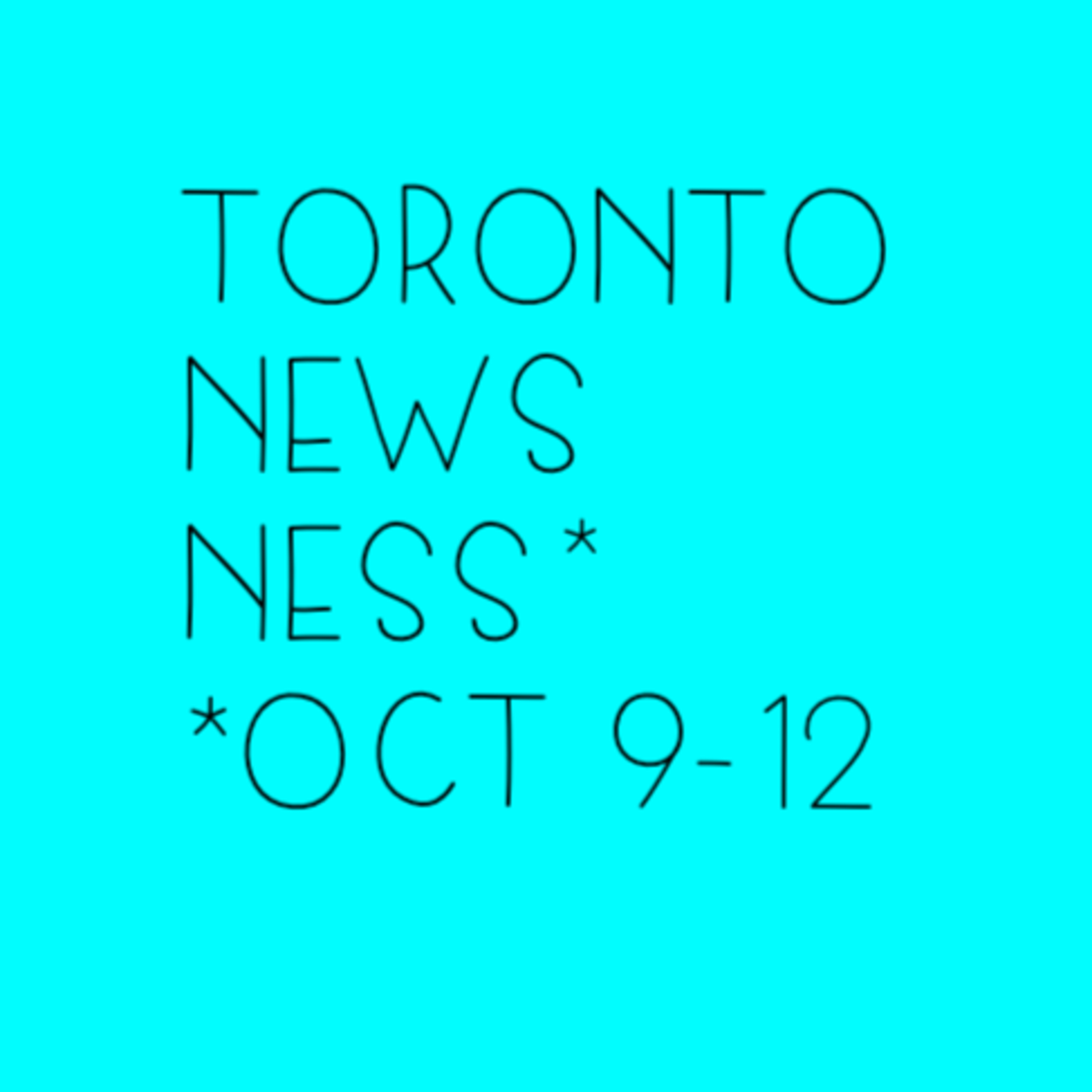 Toronto Newsness