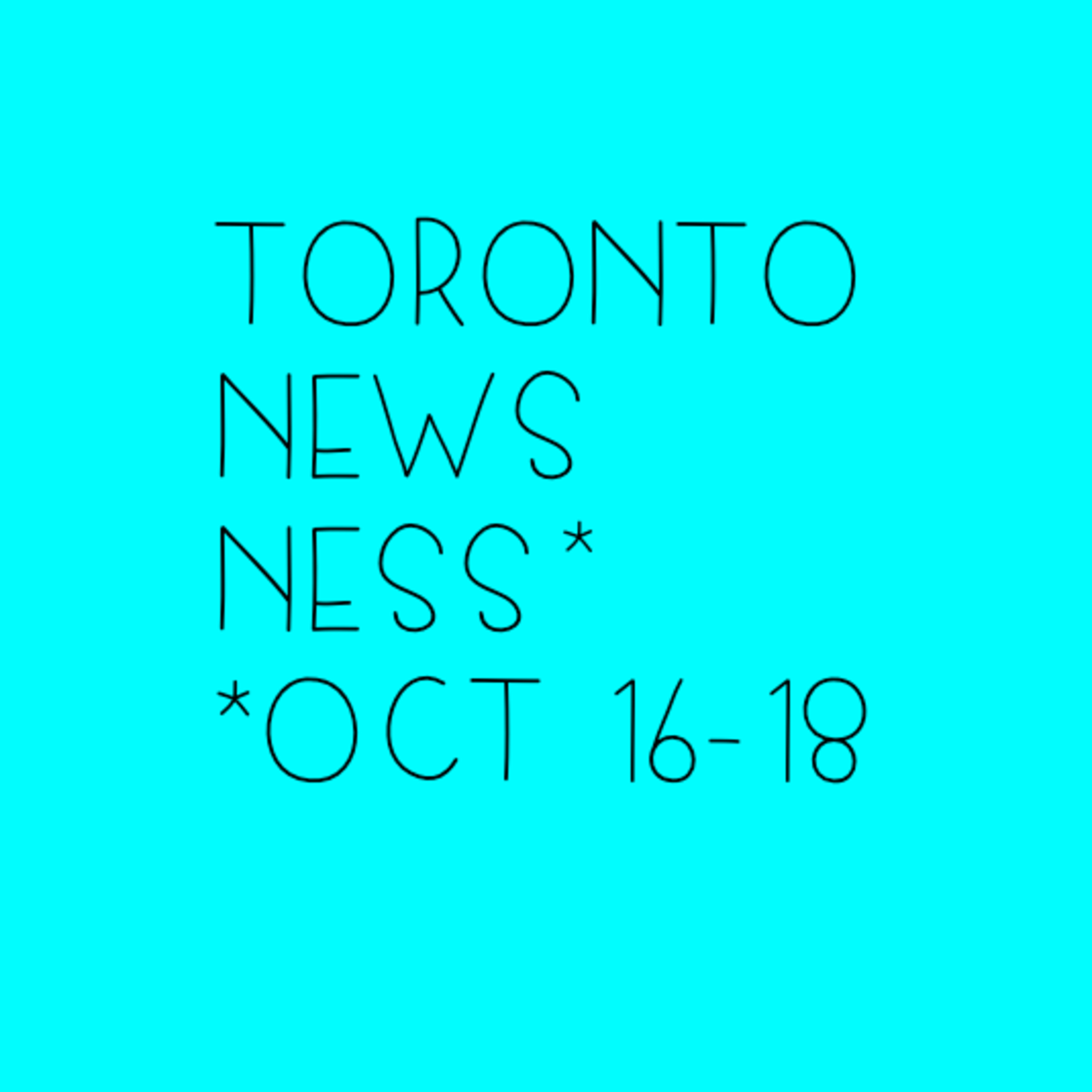 Toronto Newsness