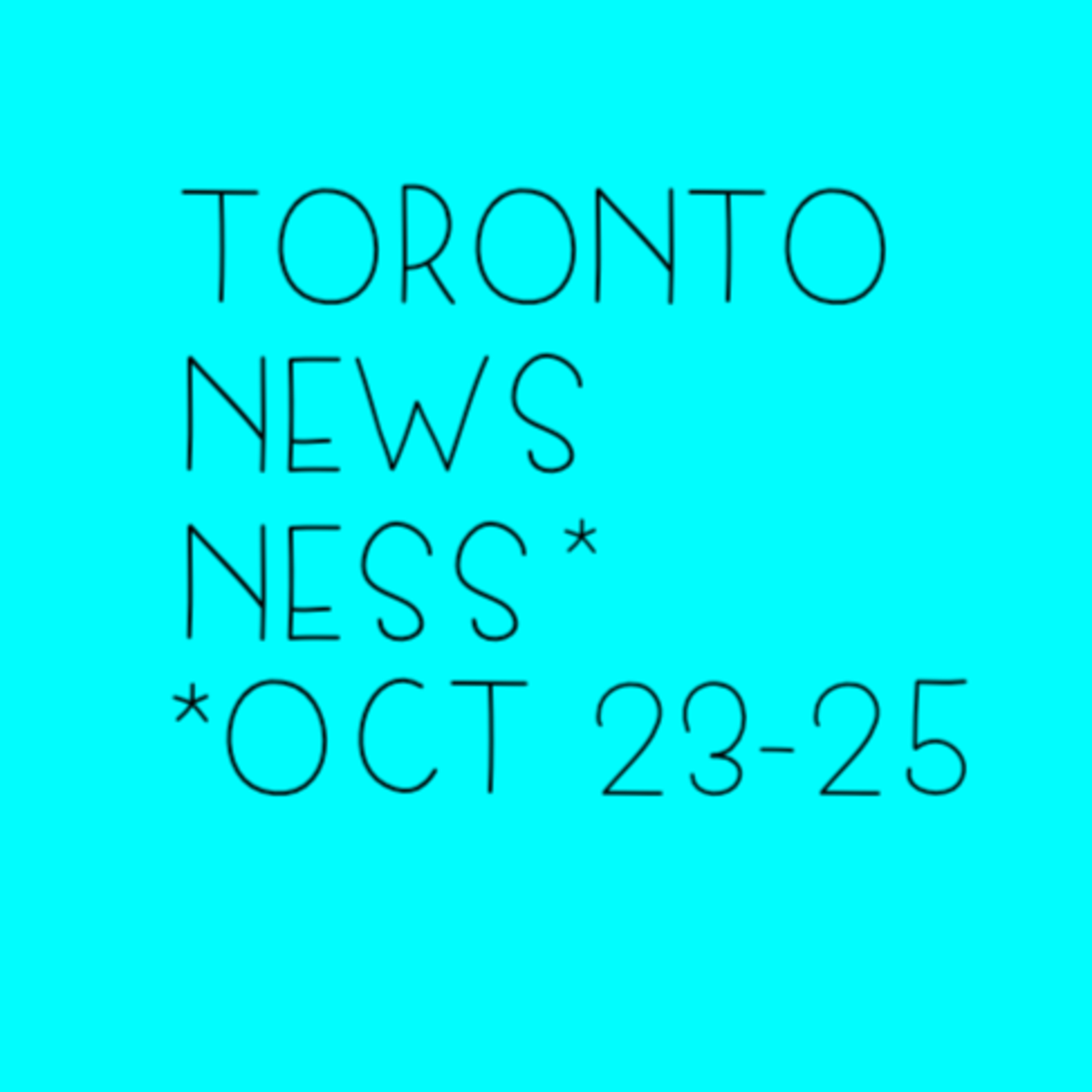 Toronto Newsness