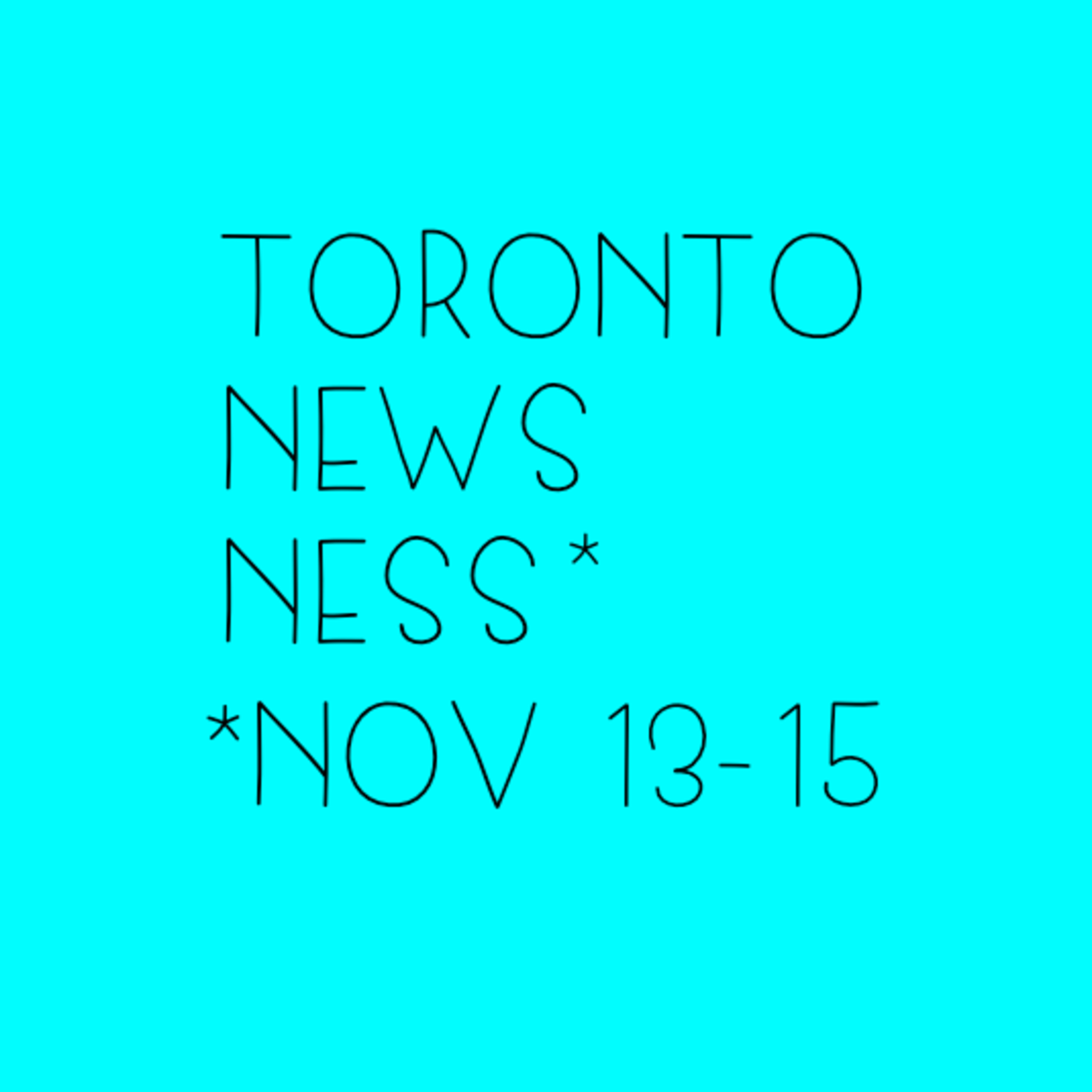 Toronto Newsness