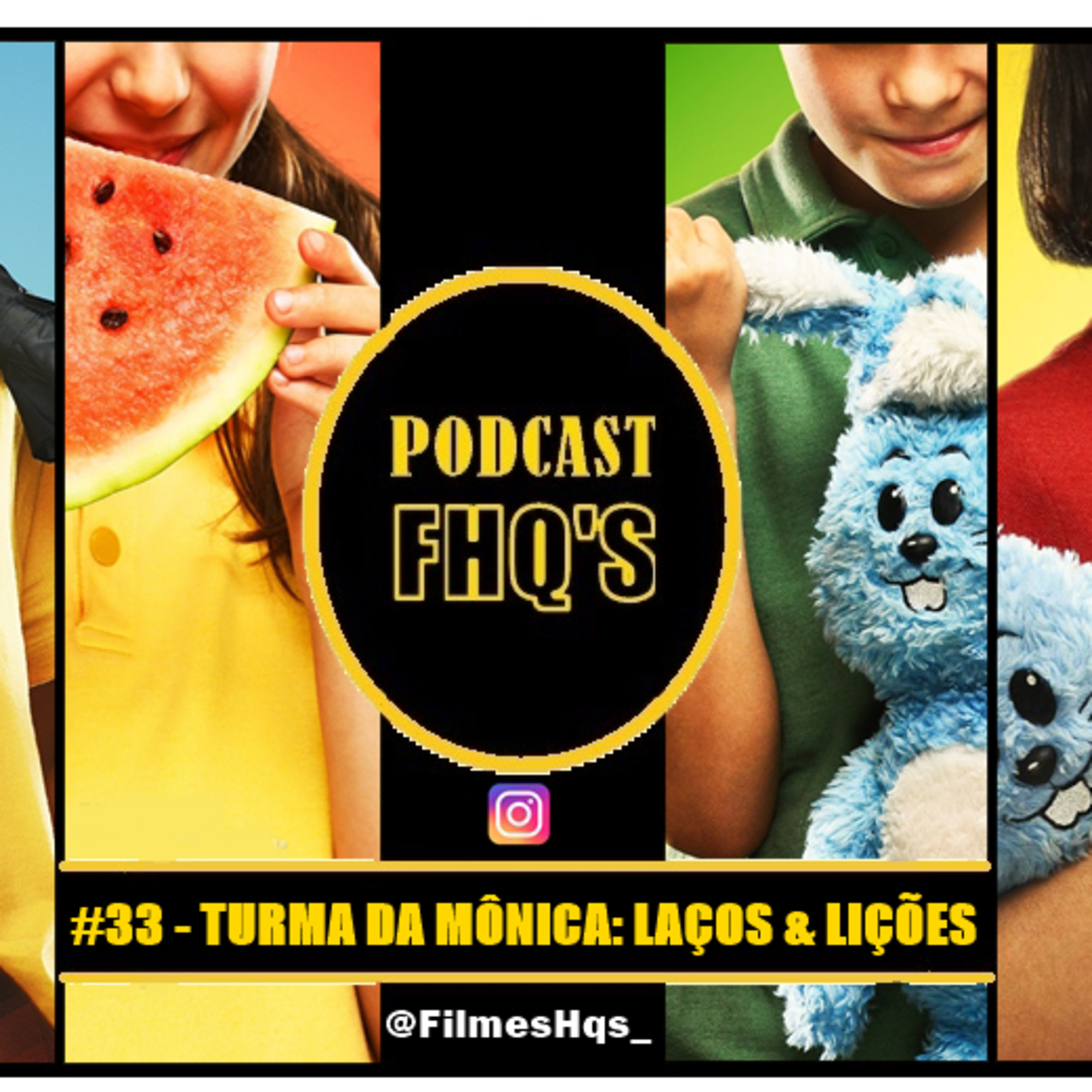 Podcast FHQ's #33 - Turma da Mônica: Laços & Lições episode artwork