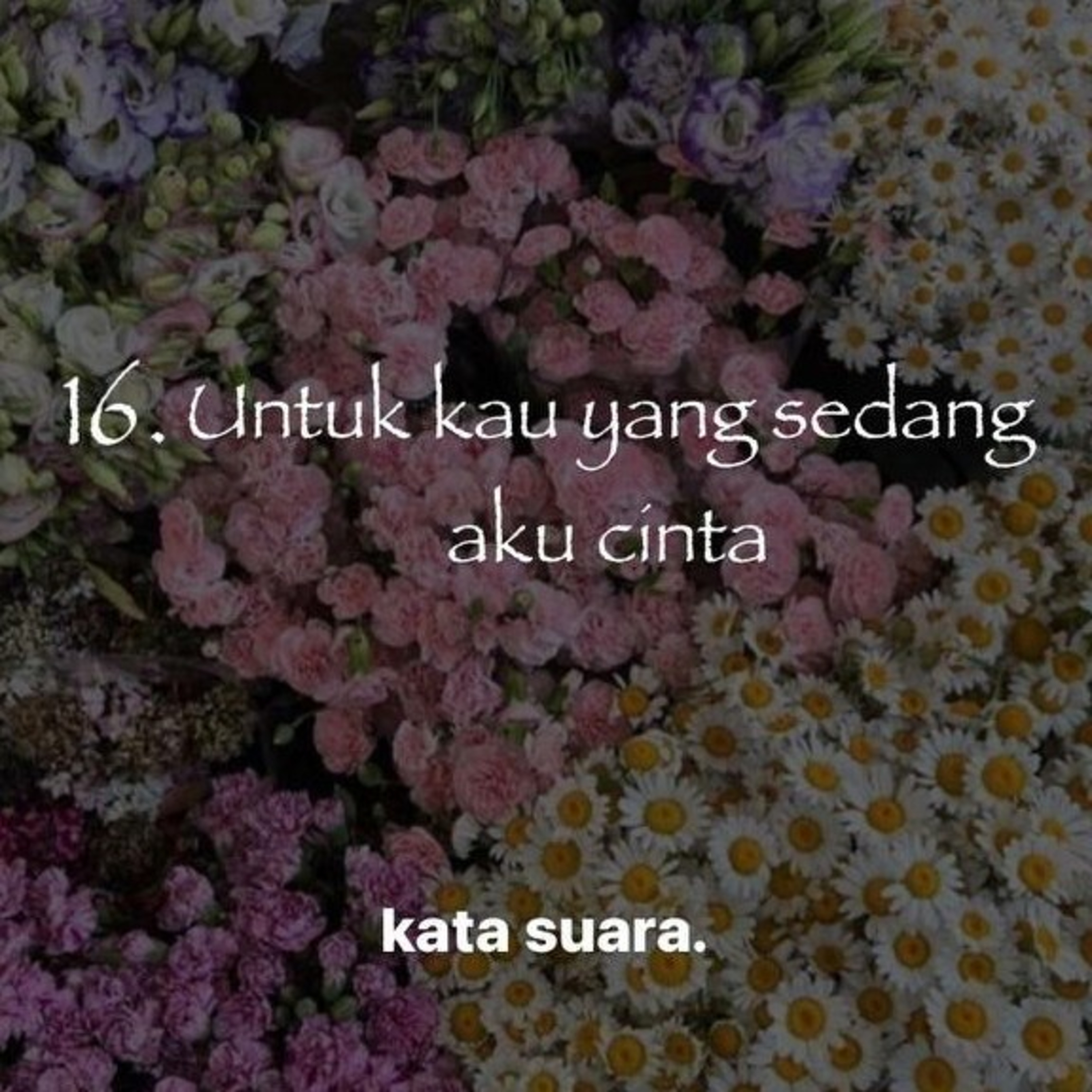 16. Untuk kau yang sedang aku cinta episode artwork
