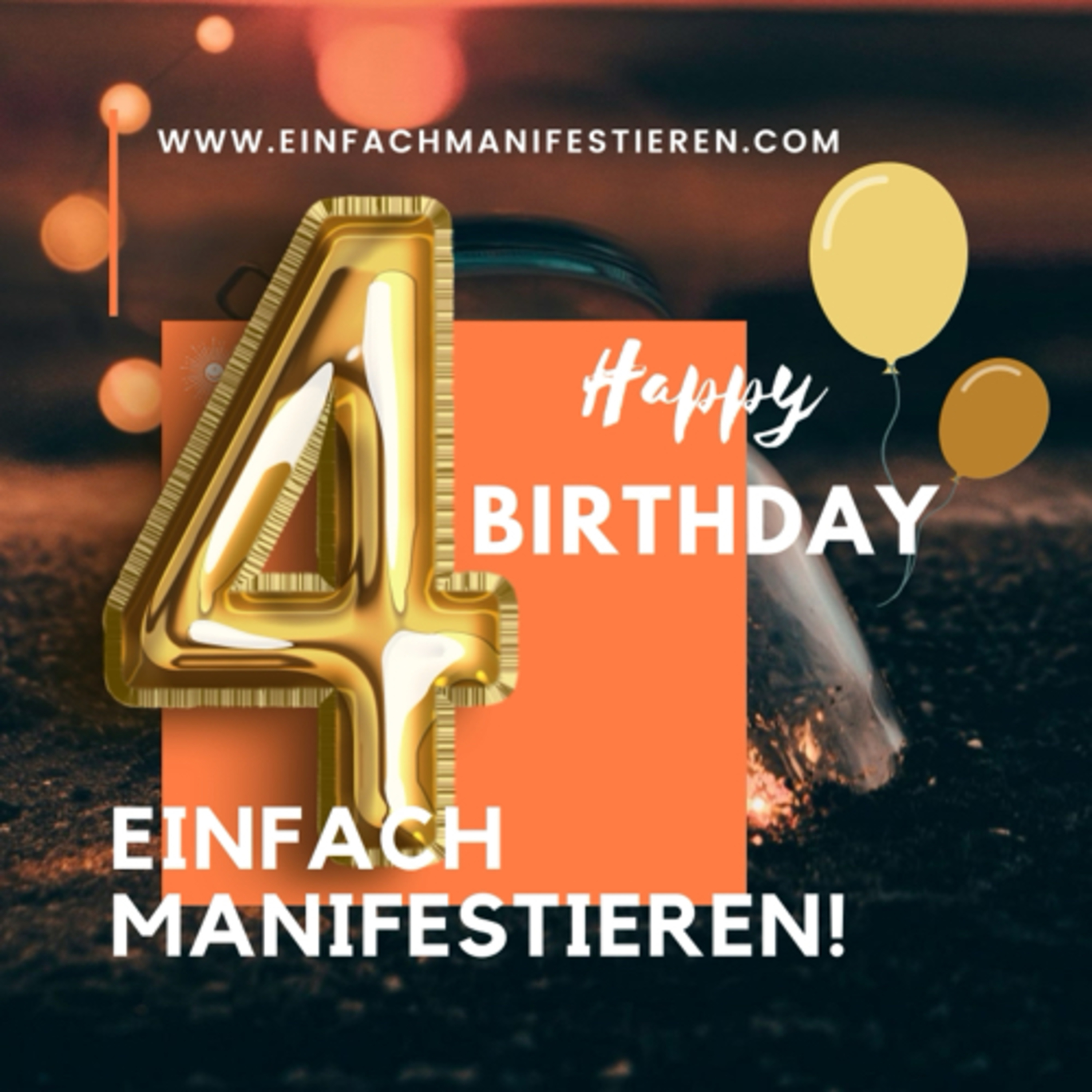 #209 Was bedeutet Glück für mich? + 4. Geburtstag unseres Podcasts episode artwork