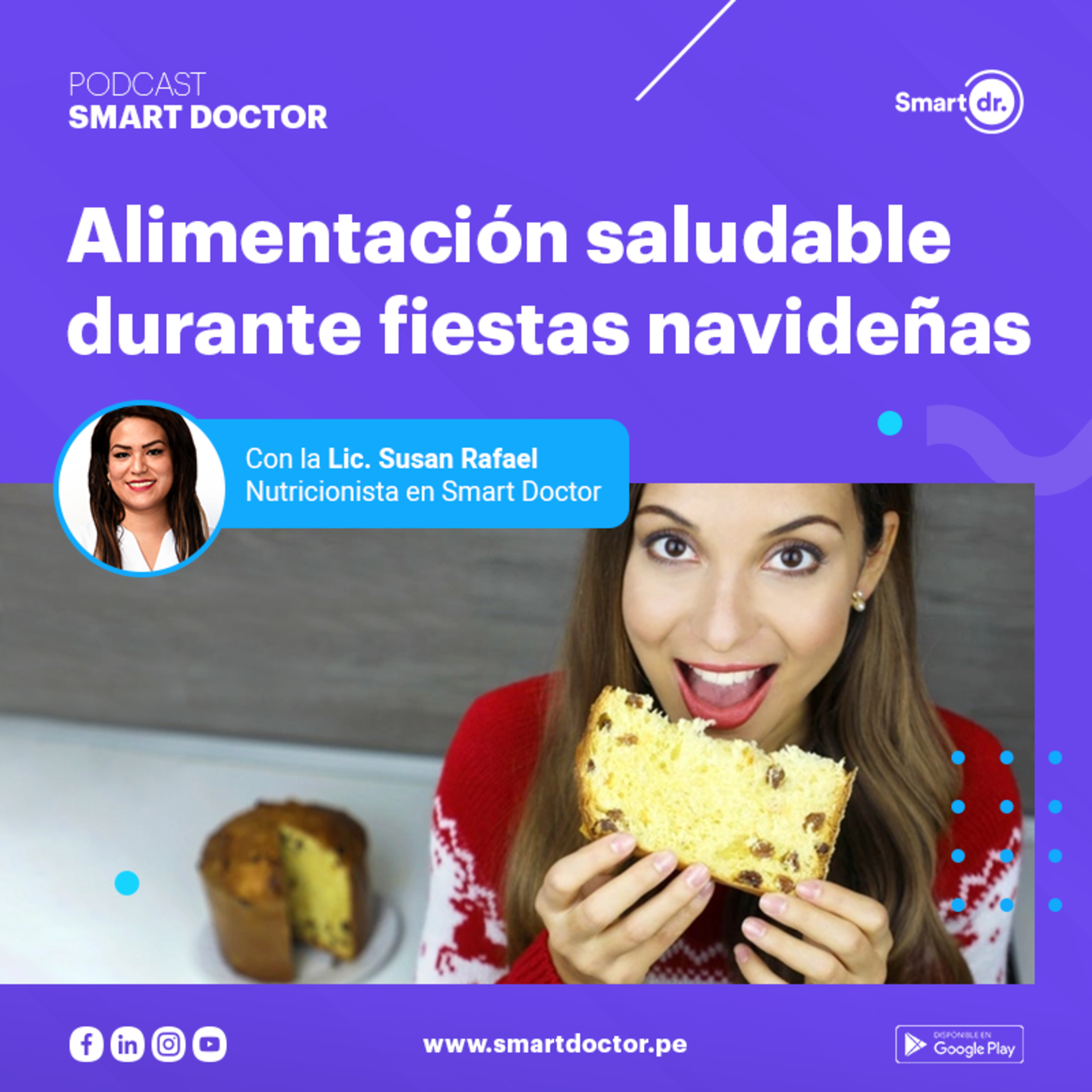 Nutrición | ¿Cómo tener una alimentación saludable durante las fiestas de fin de año?