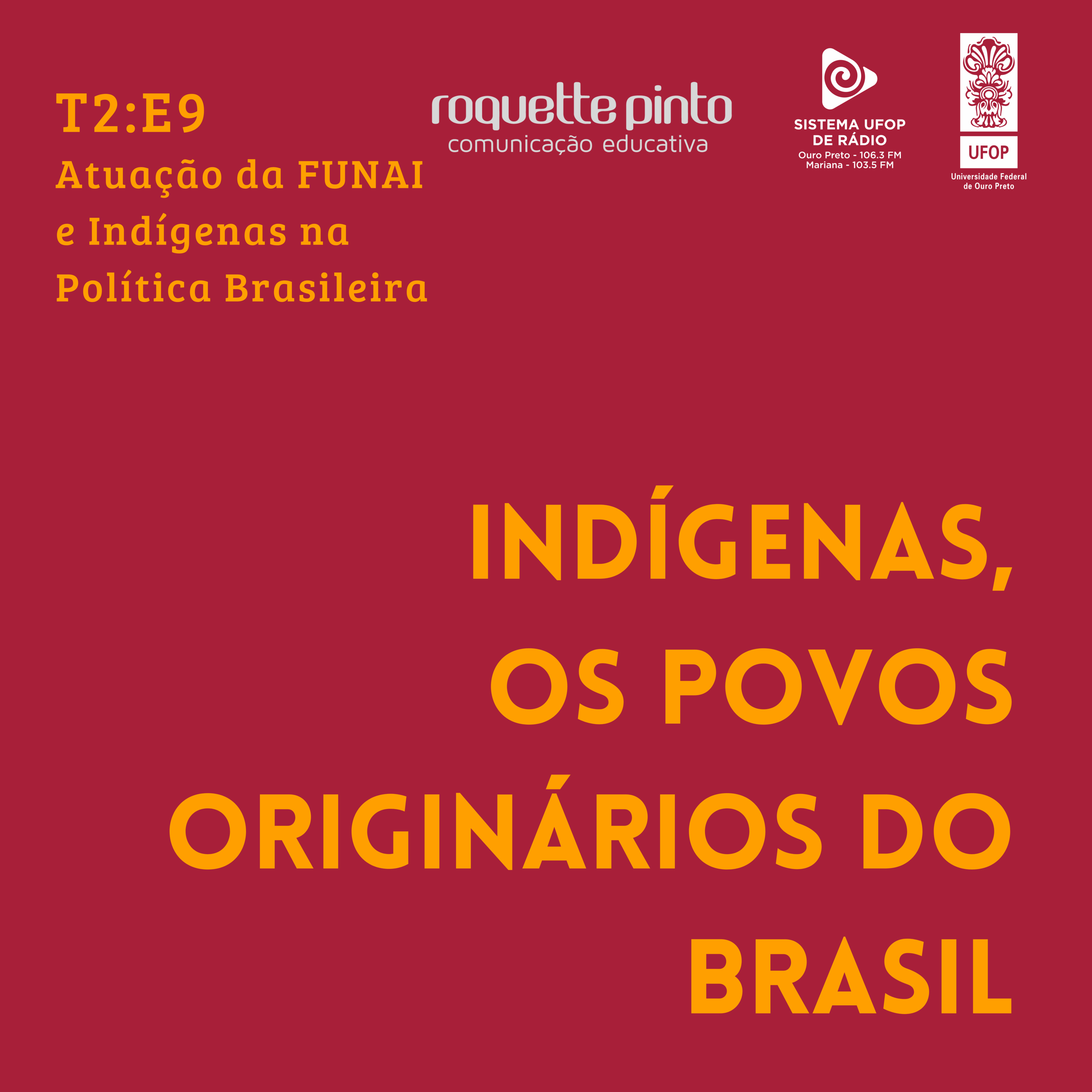 Indígenas. T2. #Ep09. Atuação da FUNAI e Indígenas na Política Brasileira episode artwork