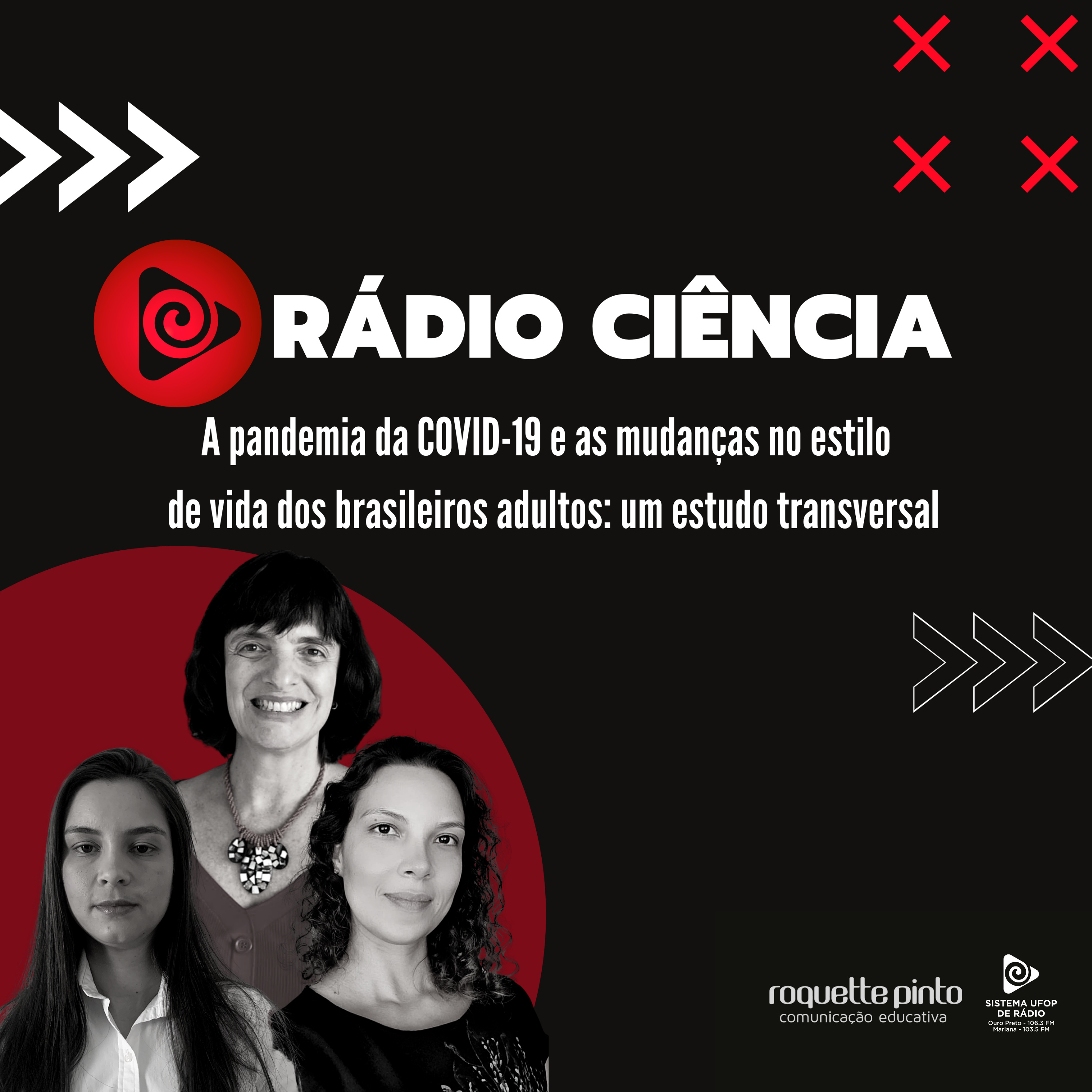 Rádio Ciência. EP#18. A pandemia da COVID-19 e as mudanças no estilo de vida dos brasileiros adultos. episode artwork