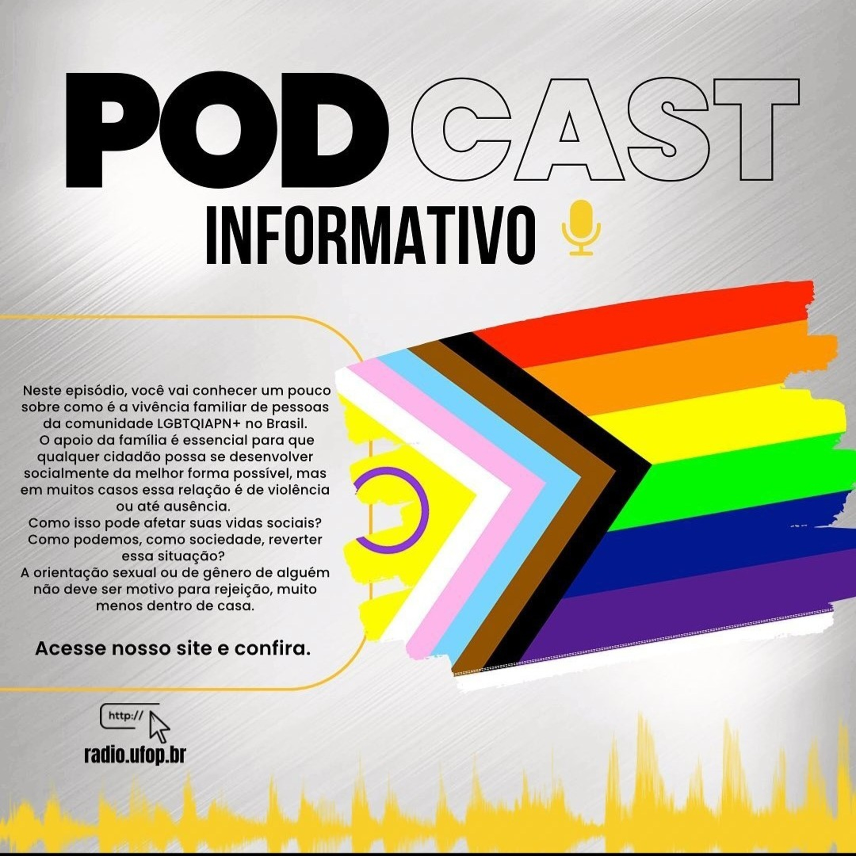 PODCAST INFORMATIVO: Apoio Familiar - Comunidade LGBTQIAPN+ episode artwork