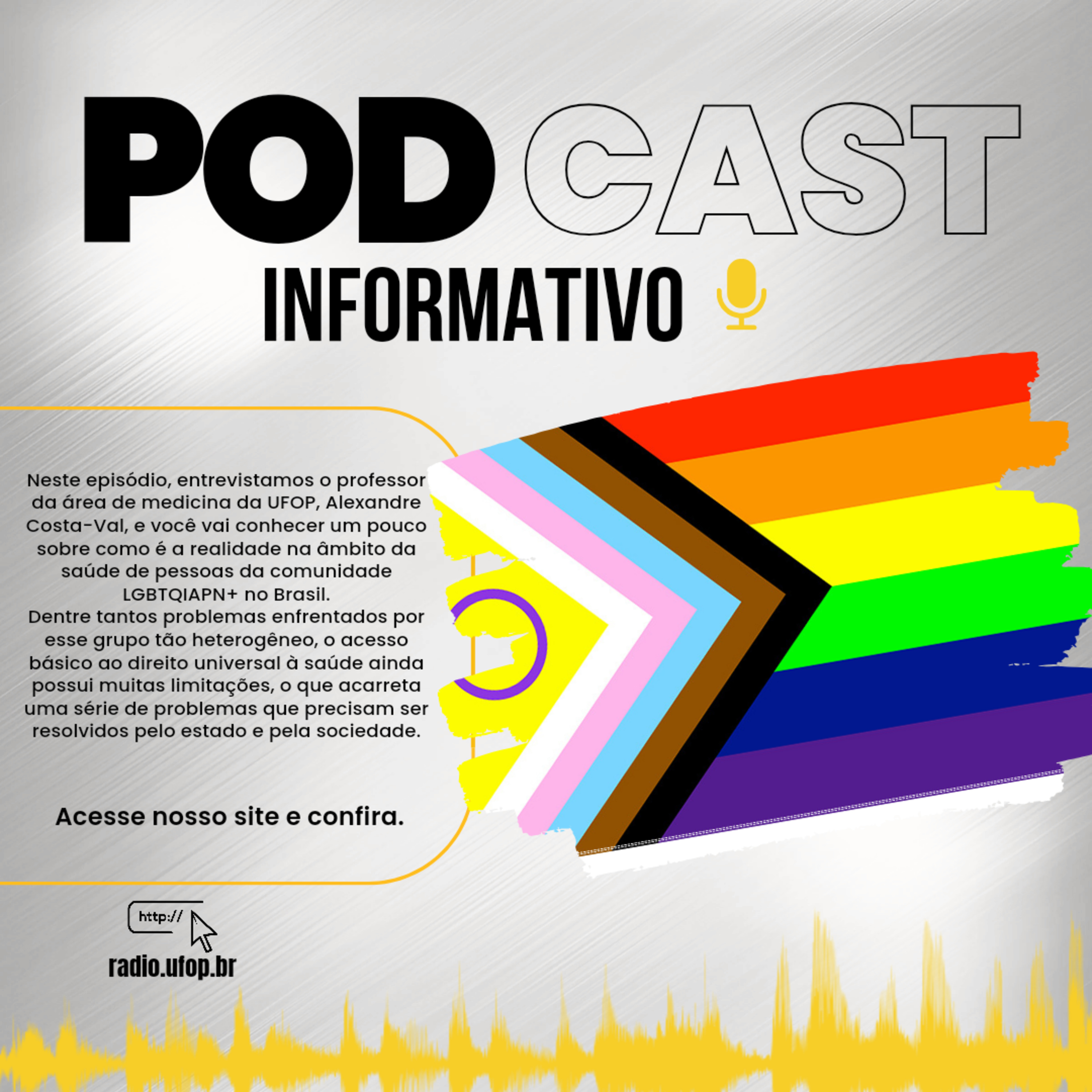 PODCAST INFORMATIVO: Saúde - Comunidade LGBTQIAPN+ episode artwork