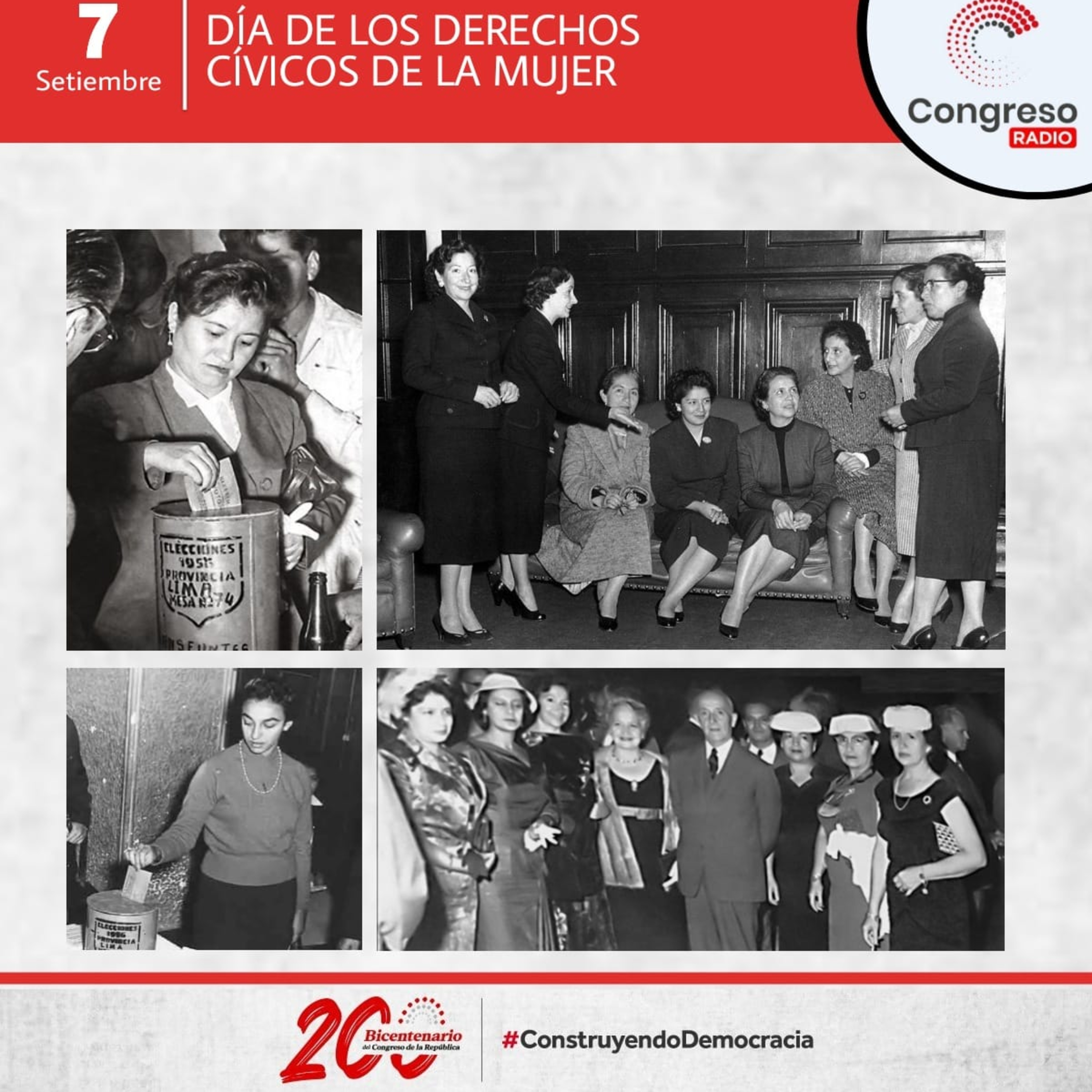 Hoy 7 de setiembre conmemoramos el Día de los Derechos Cívicos de la Mujer episode artwork