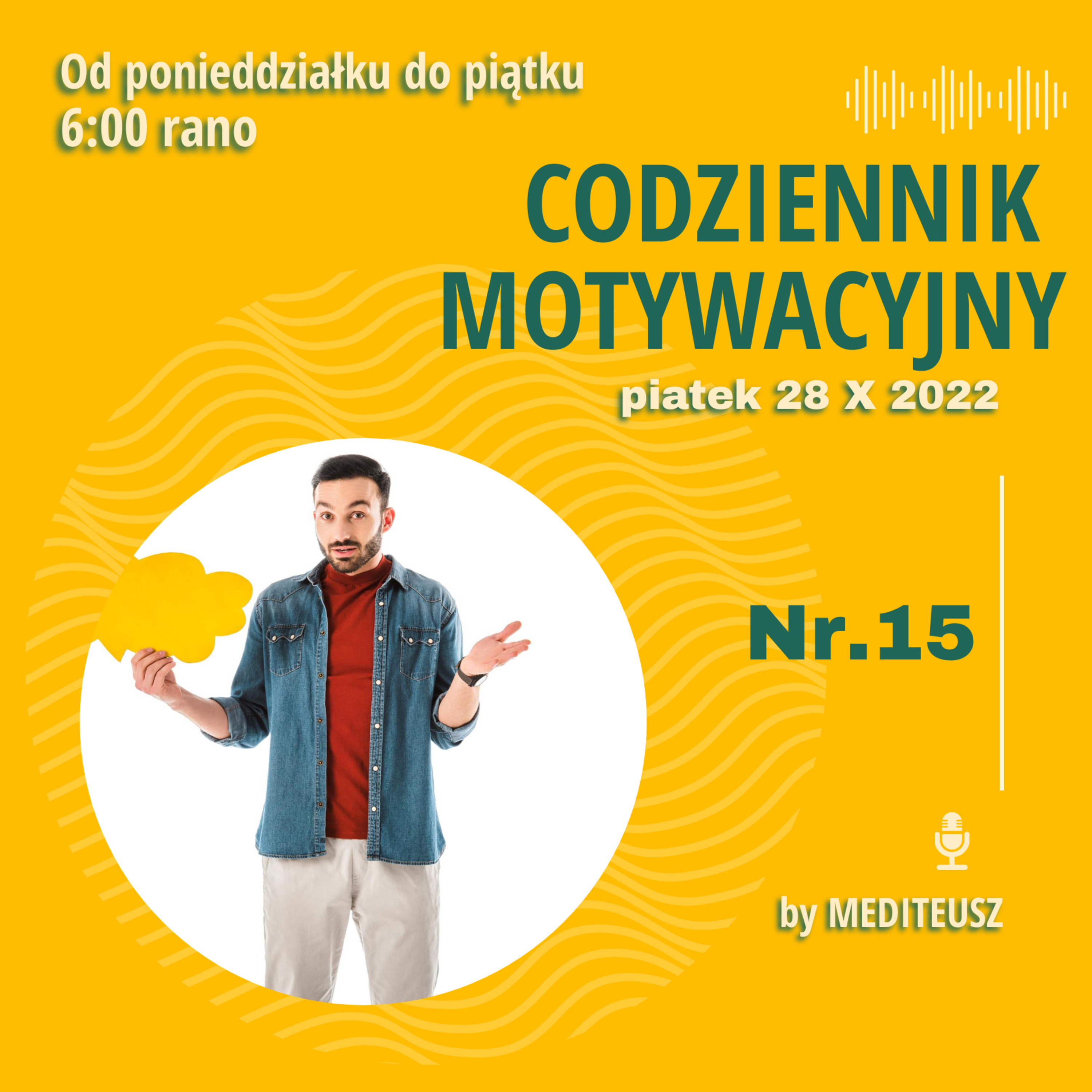 CODZIENNIK MOTYWACYJNY #15 28 10 2022 / ZDROWE NAWYKI episode artwork