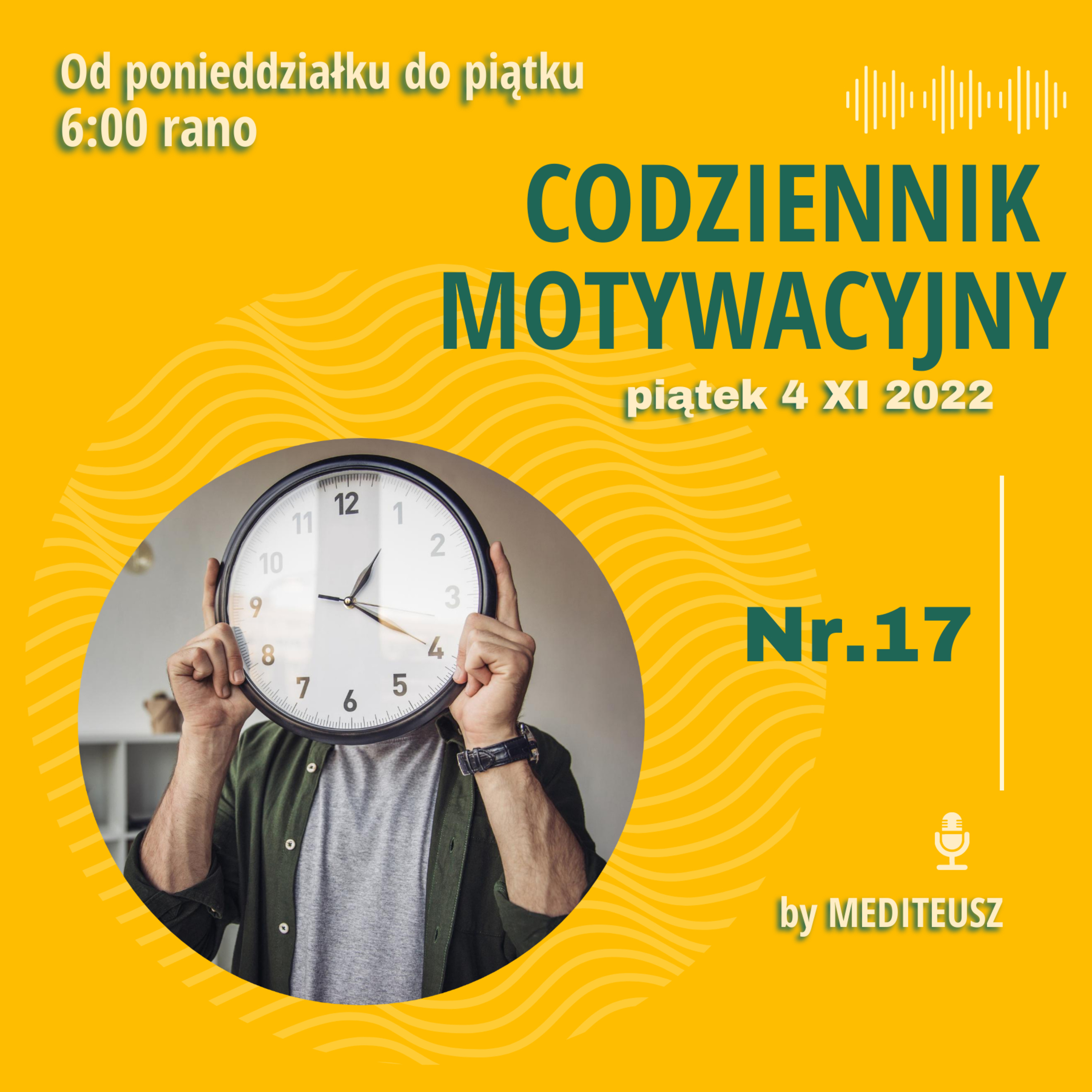 CODZIENNIK MOTYWACYJNY 4 X 2022 #17 - SYNCHRONICZNOŚĆ episode artwork