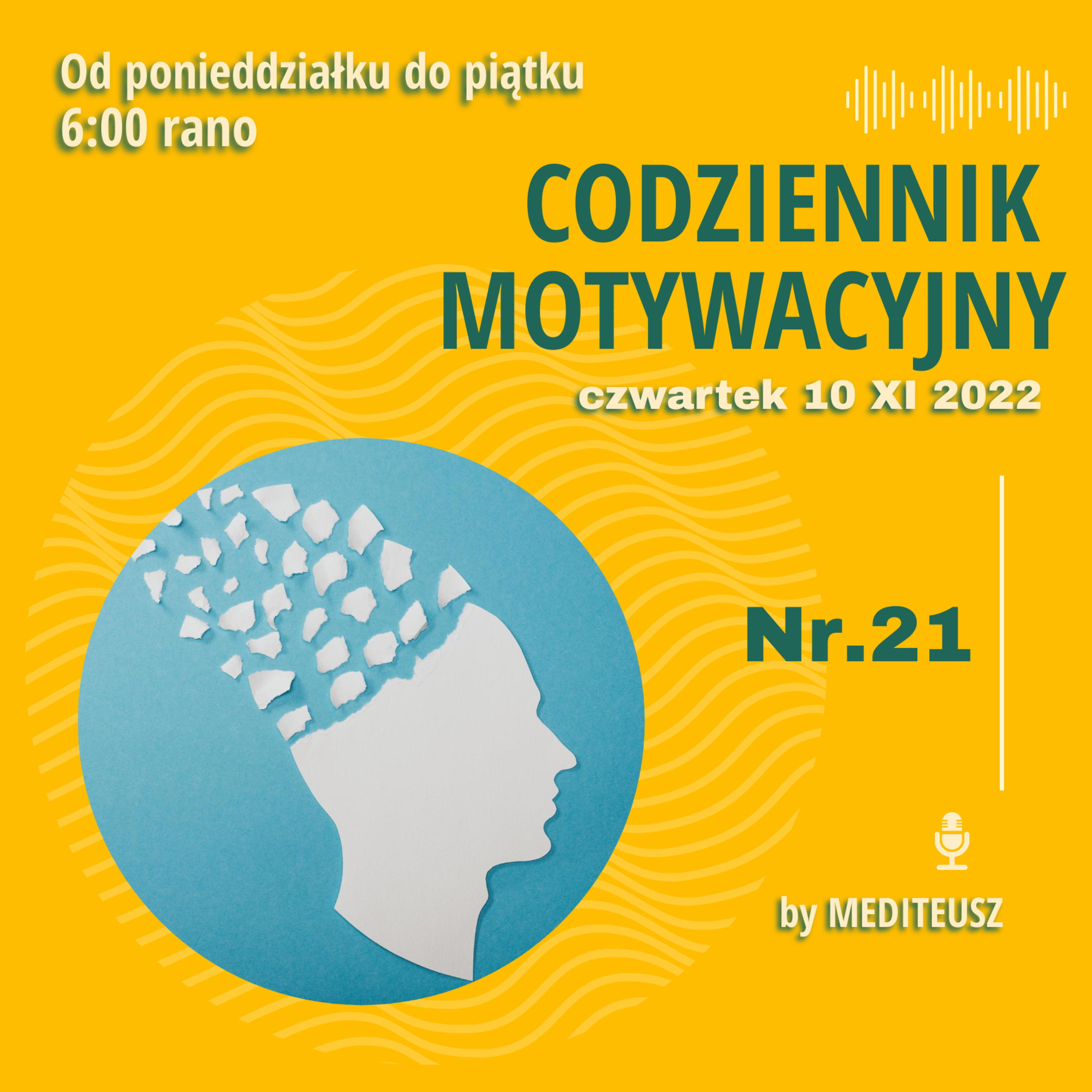 CODZIENNIK MOTYWACYJNY #21 10 X 2022 / INTUICJA episode artwork