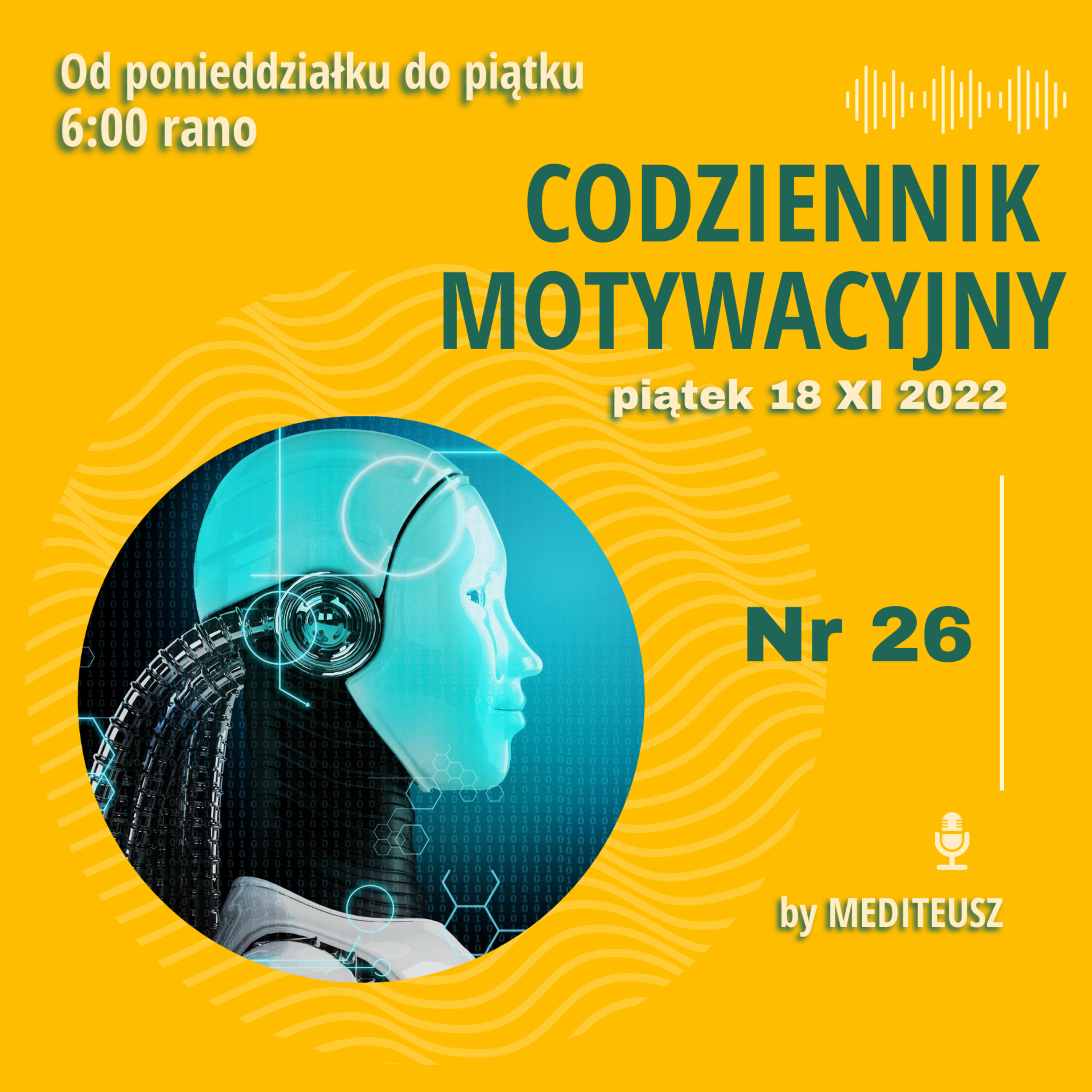 CODZIENNIK MOTYWACYJNY #26 / 18 XI PIĄTEK / SUPERKOMPUTER episode artwork