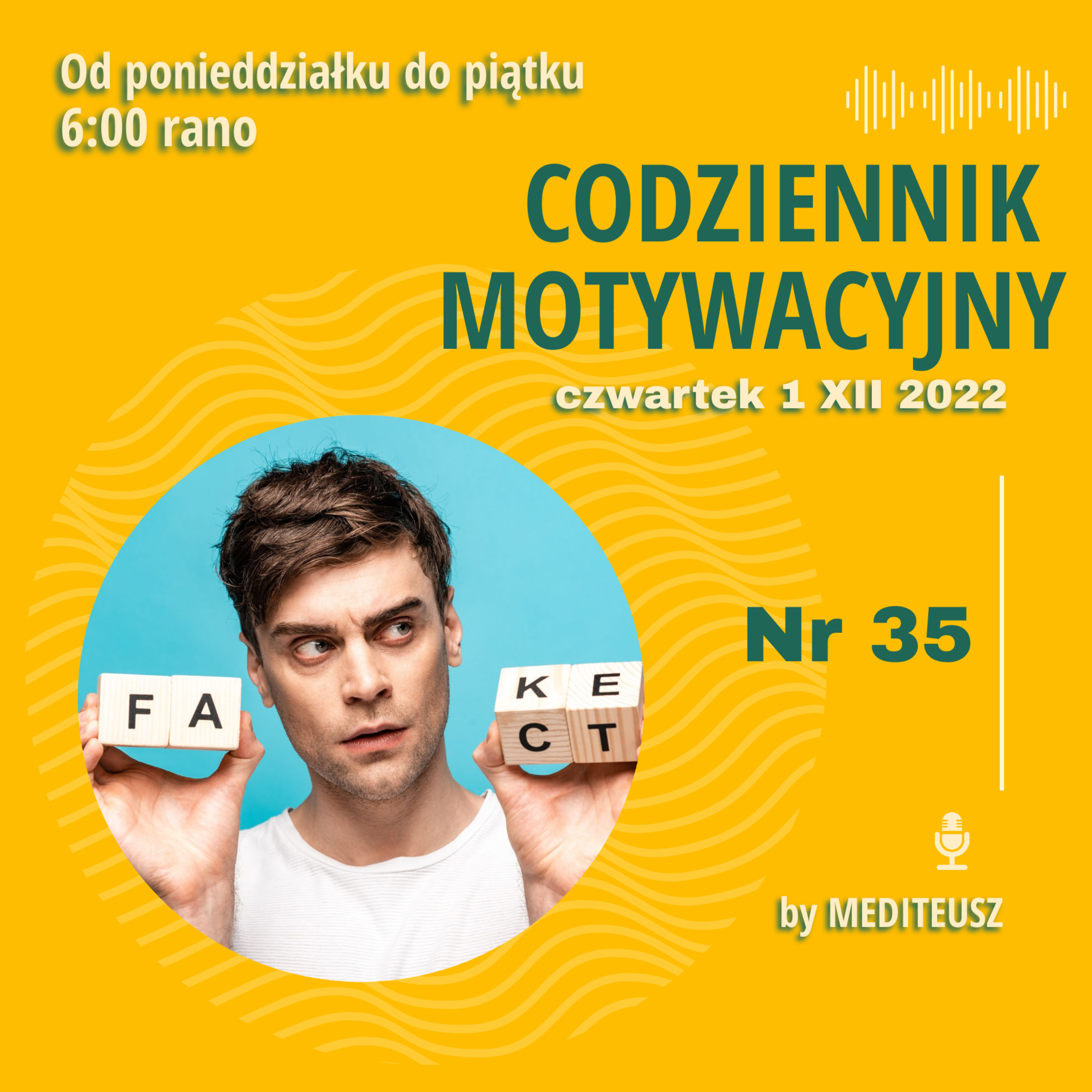 CODZIENNIK MOTYWACYJNY #35 / 1 XII 2022 CZWARTEK episode artwork