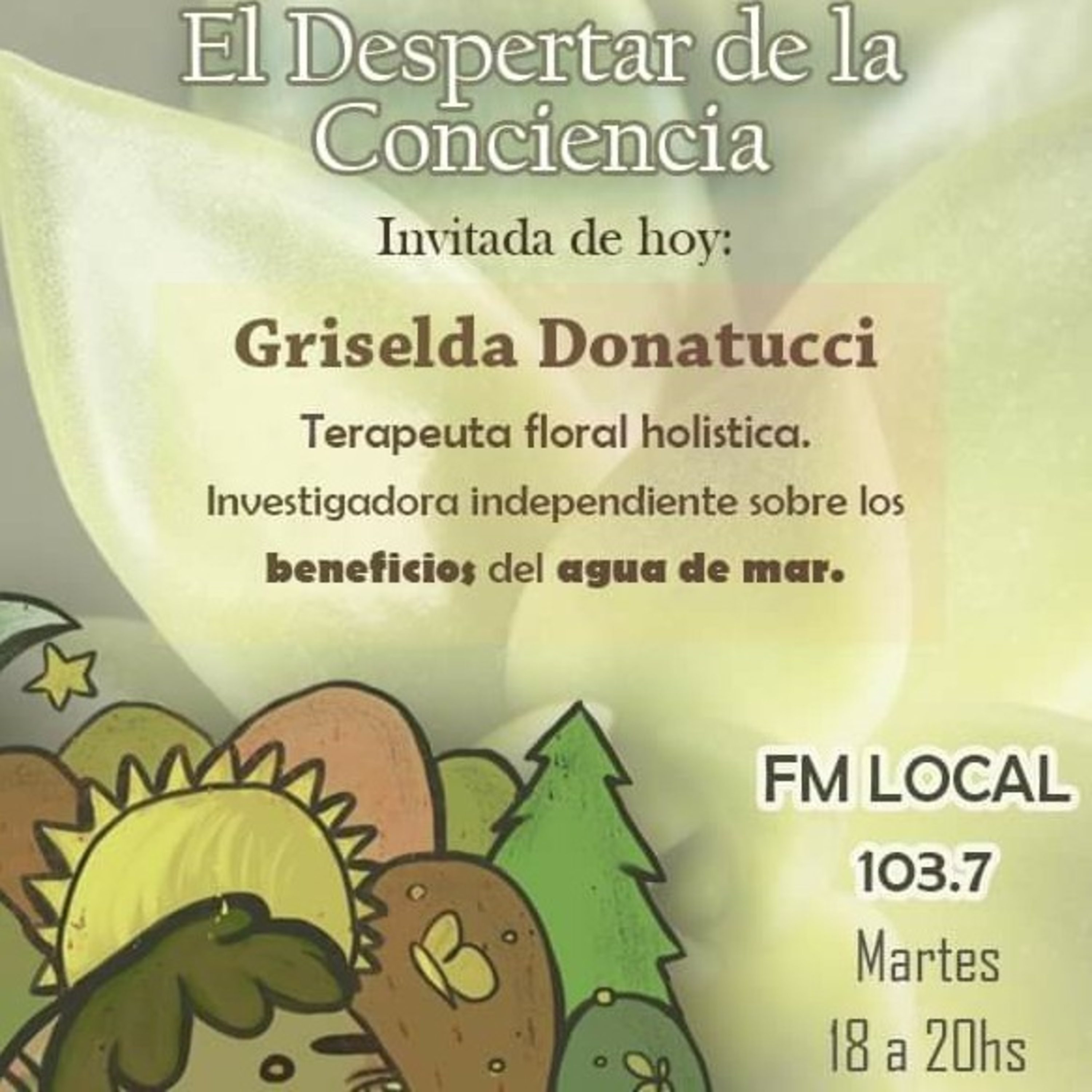 Griselda Donatucci Agua De Mar, Salud y Vida