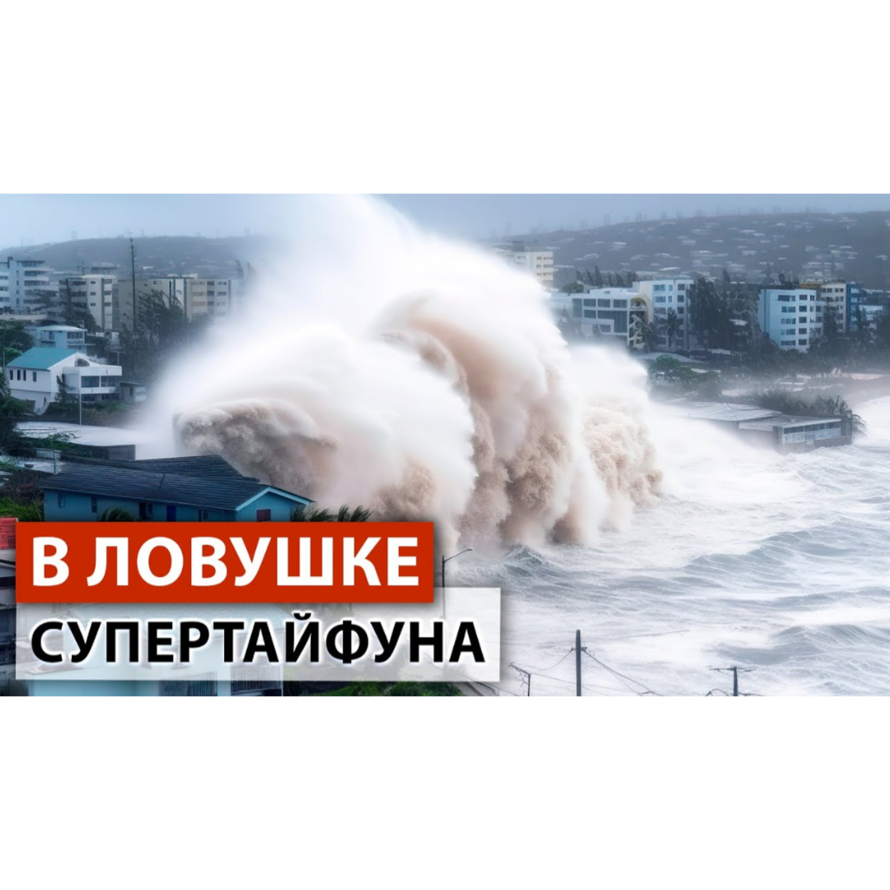 СТРАШНЫЕ последствия наводнений → Испания и Алжир. Разрушительный удар тайфуна «Мавар» → Остров Гуам