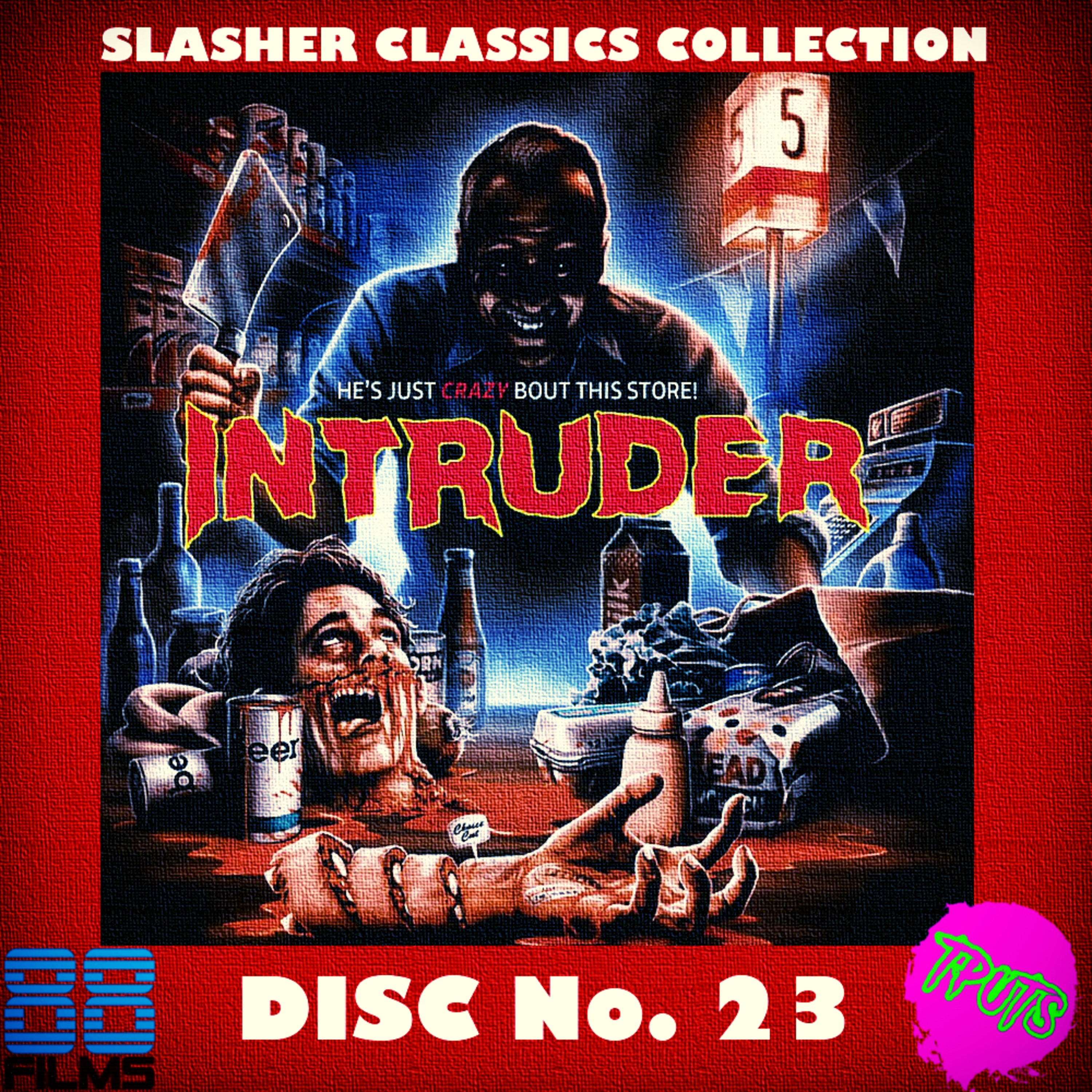 The Podcast Under the Stairs - 88 Films Slasher Classic - Disc 23 - Intruder episode artwork