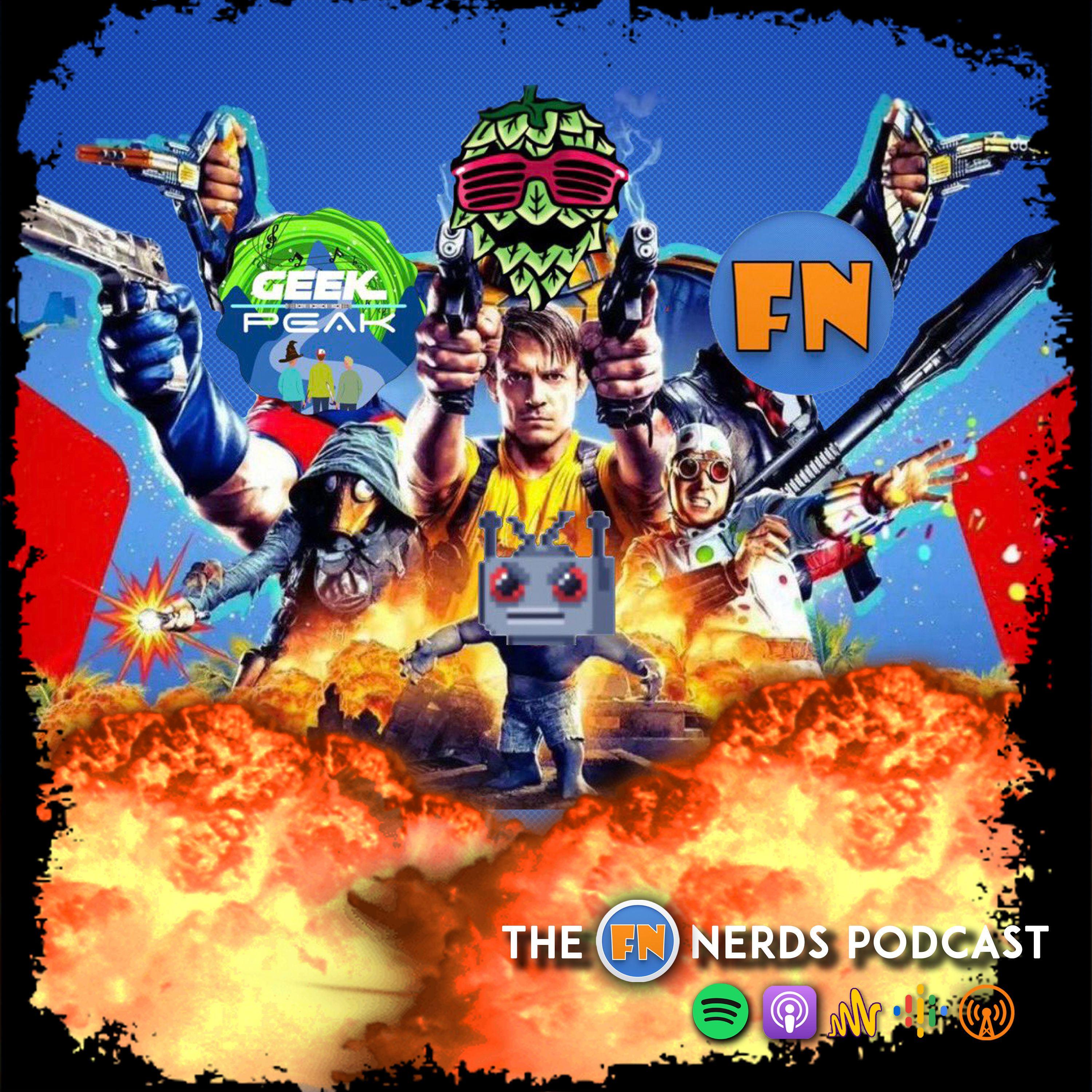 The Real Suicide Squad! w/ Geek Peak Pod, For Nerds By Nerds & Hops 'GEEK' News