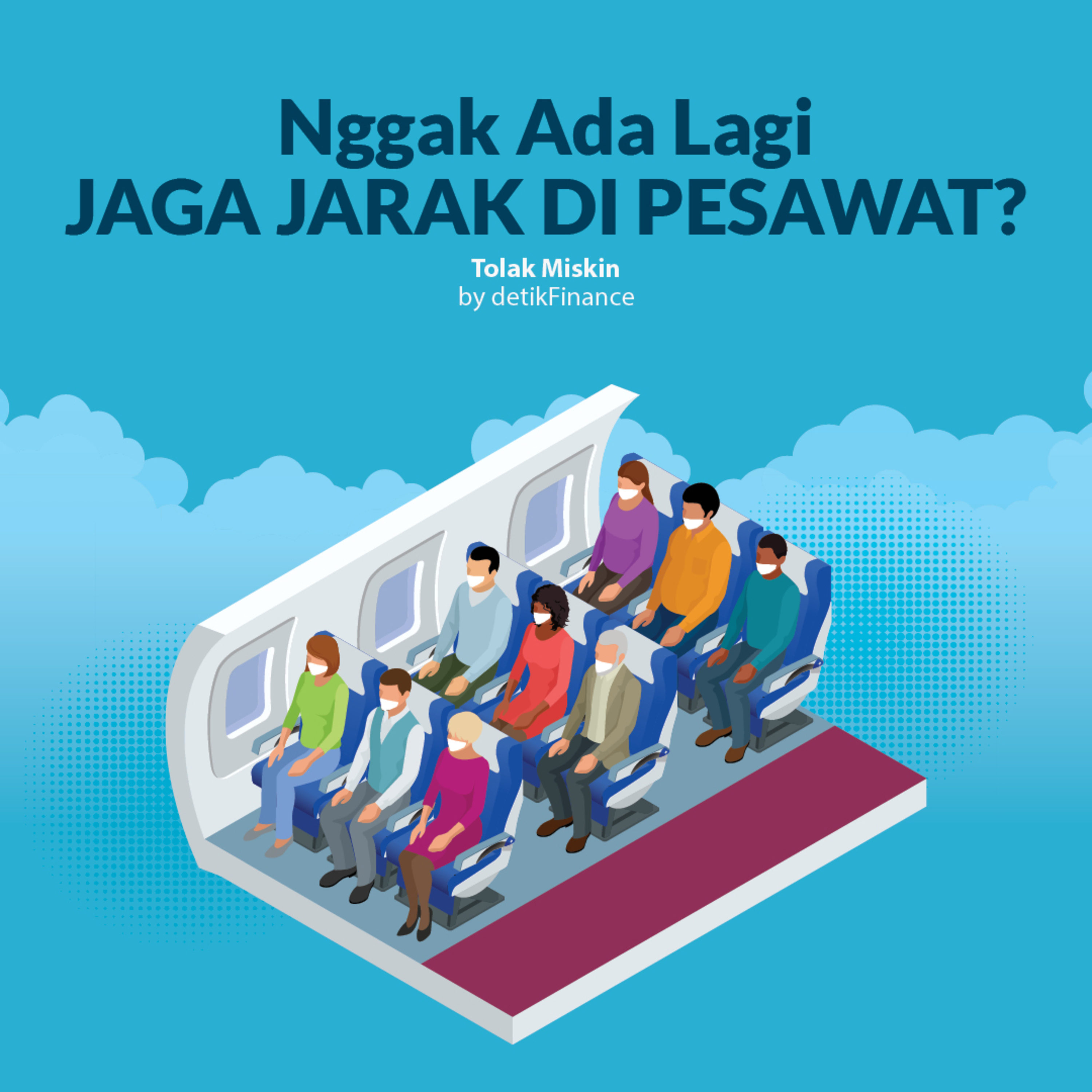 #42 Nggak Ada Lagi Jaga Jarak di Pesawat? (Bersama Kemenhub) episode artwork